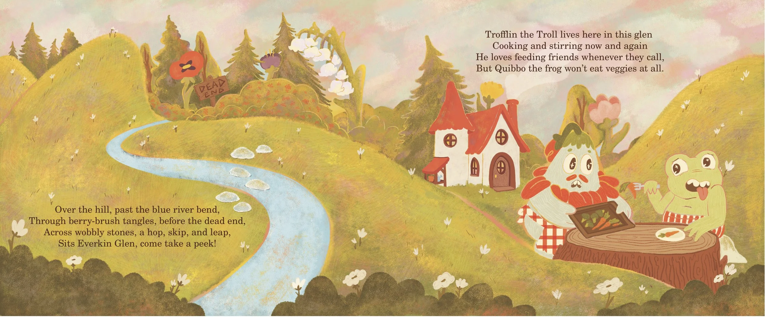 Book Dummy Sample Spread - 1 