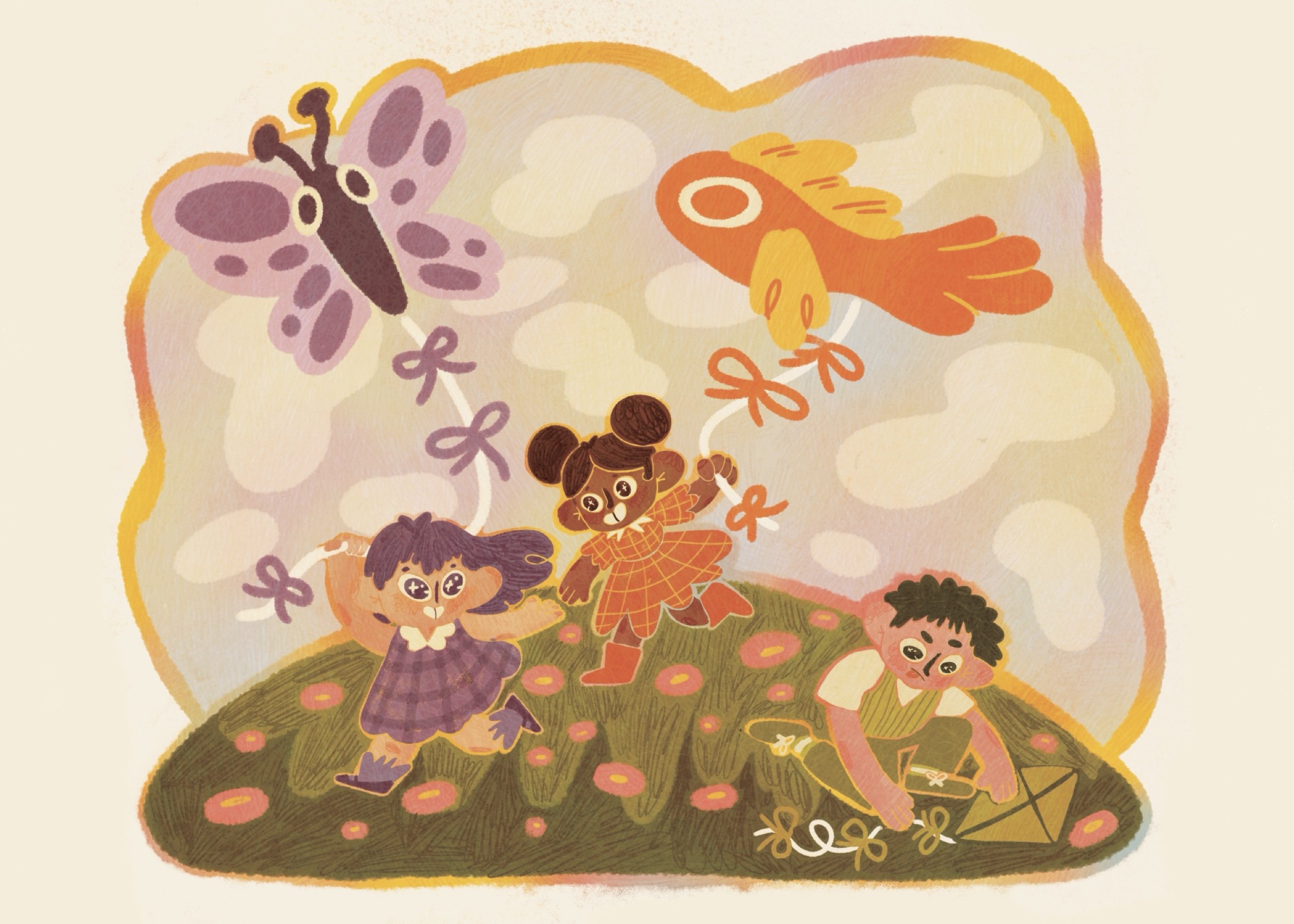 Kite Art Print