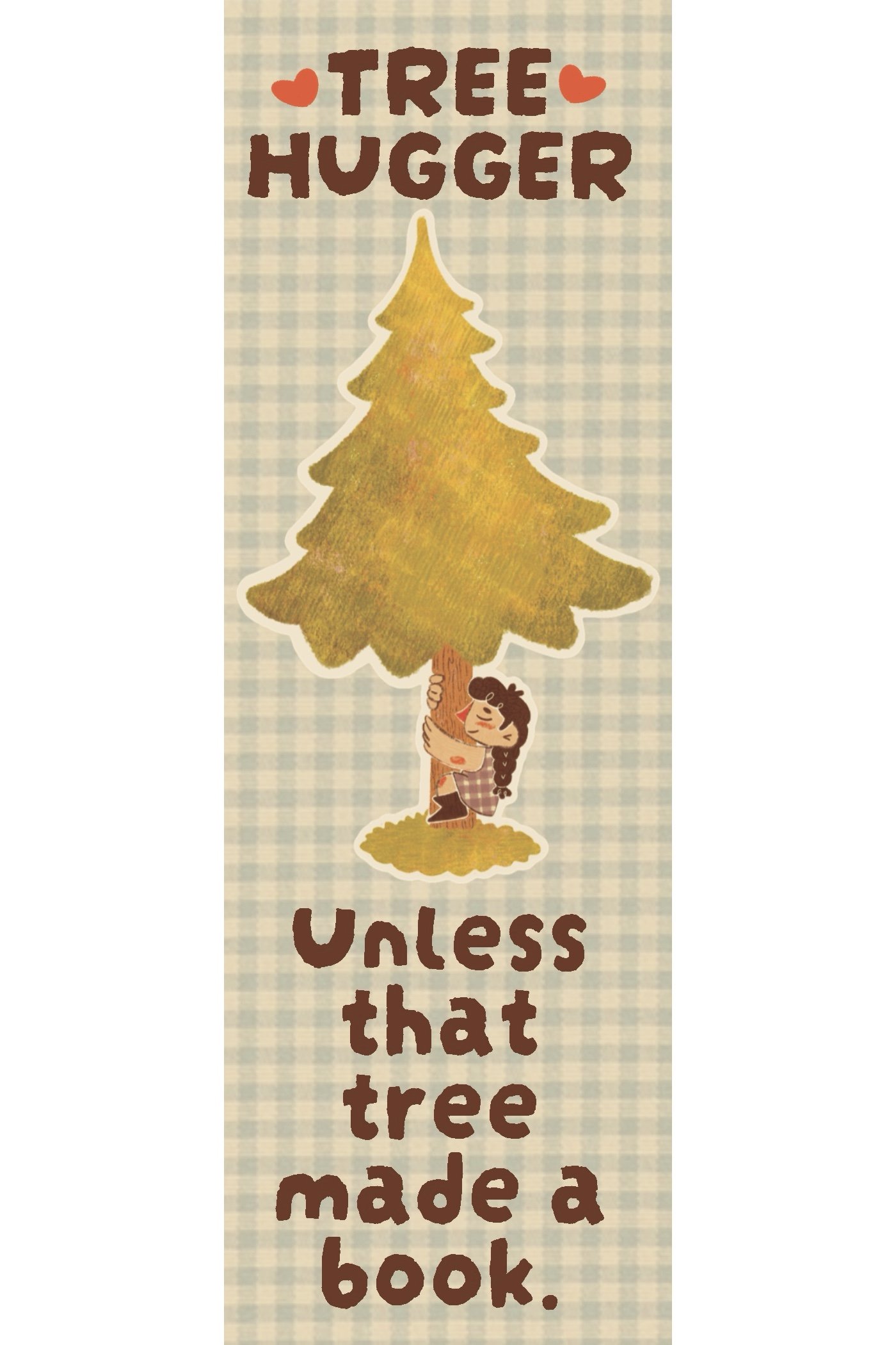 Tree Hugger Bookmark