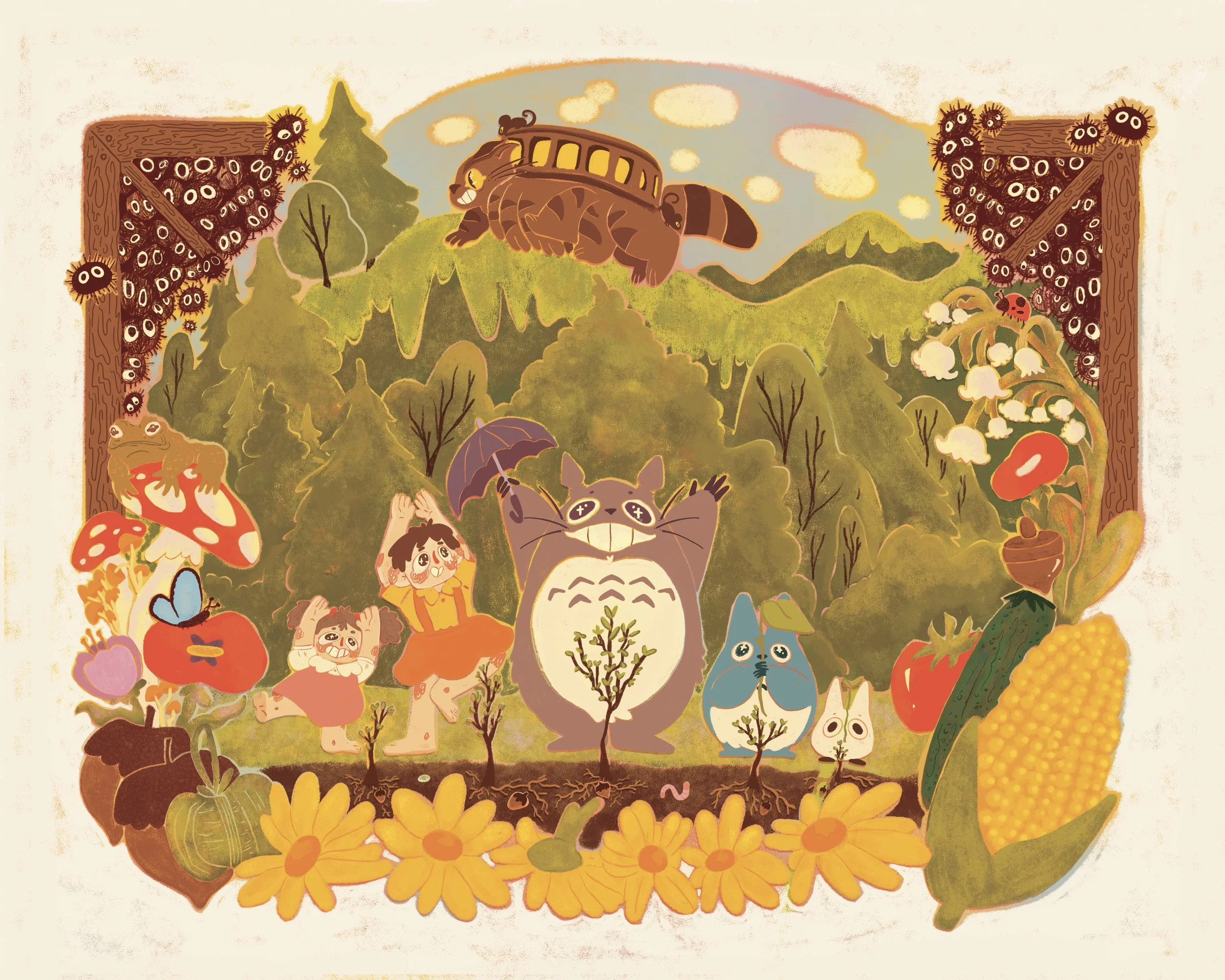 My Neighbor Totoro Fanart 
