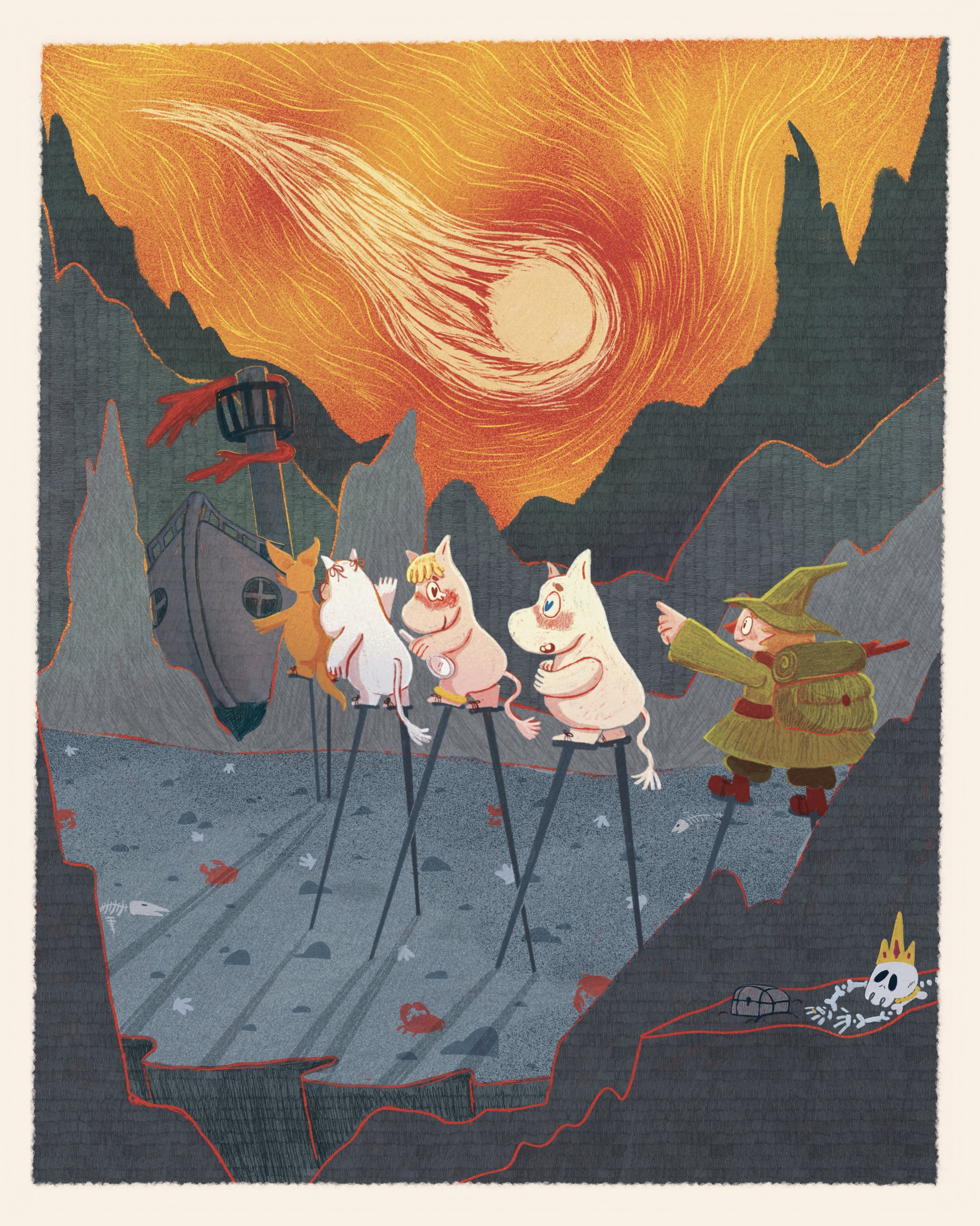 Comet In Moominland Fanart