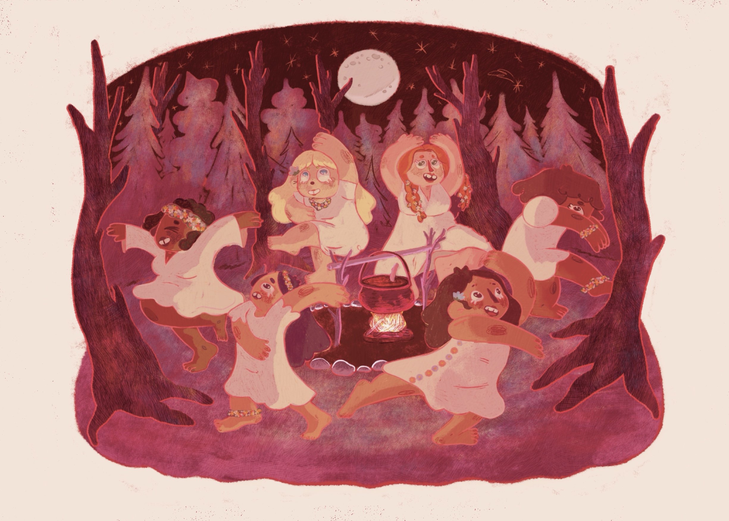 The Coven Art Print