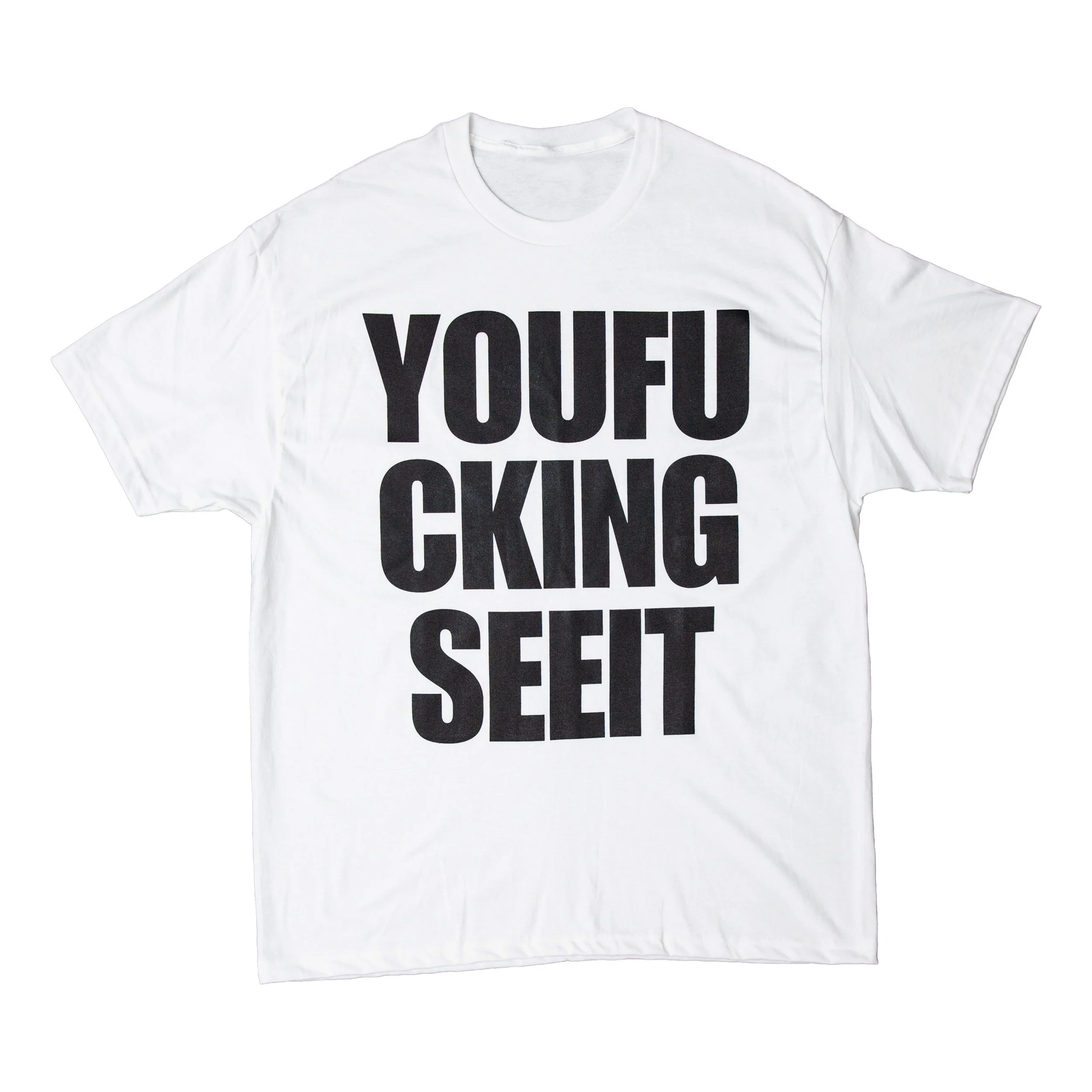 YOUFUCKINGSEEIT Block Tee