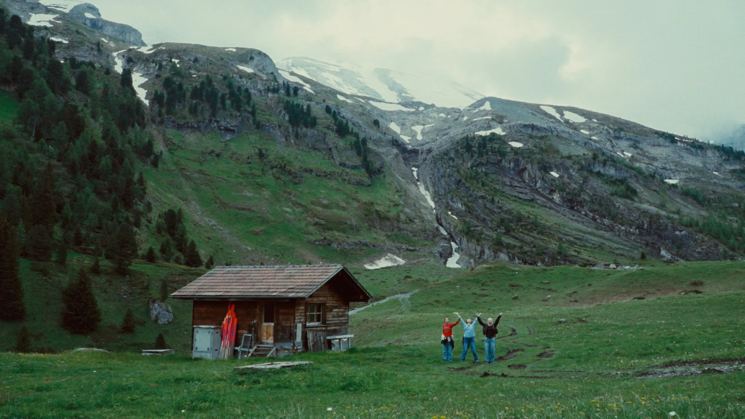 Beautiful mountain view in the Swiss Alps