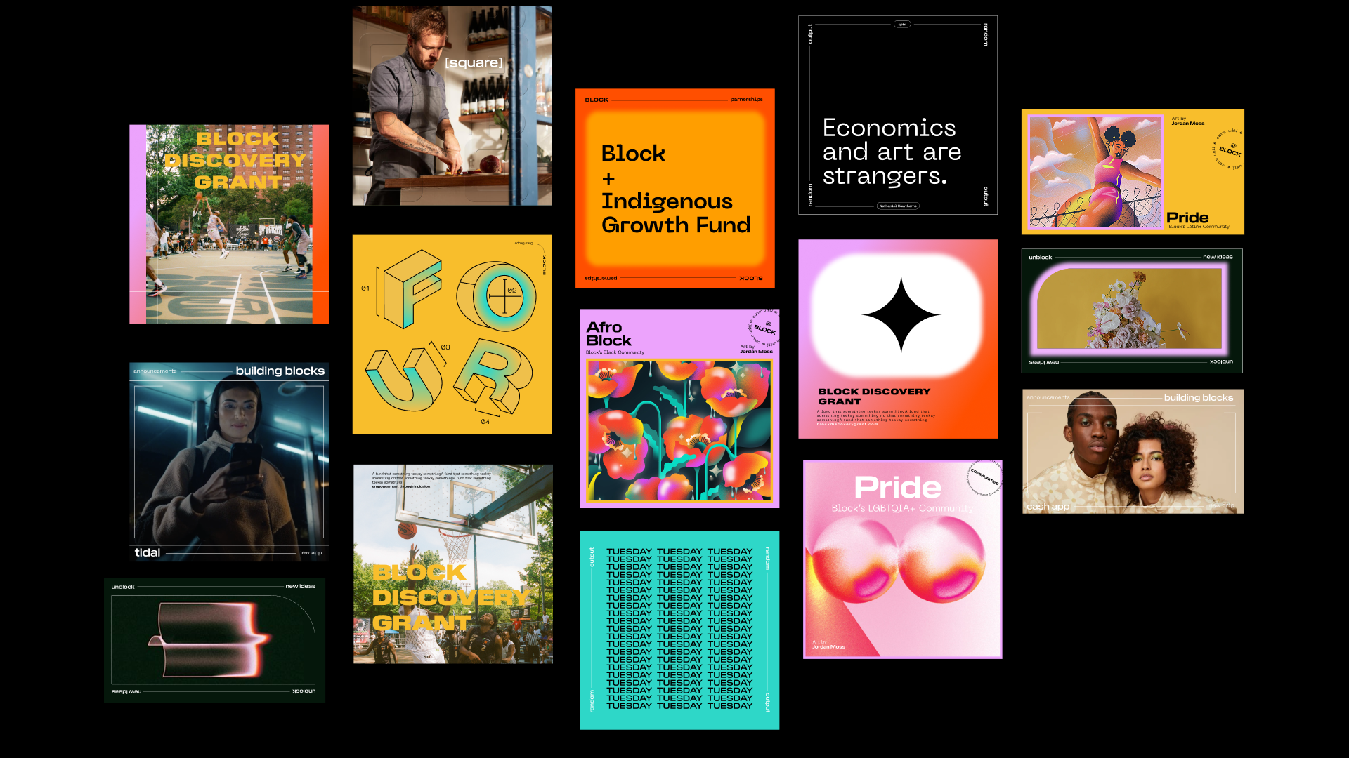 Block Social Art Direction