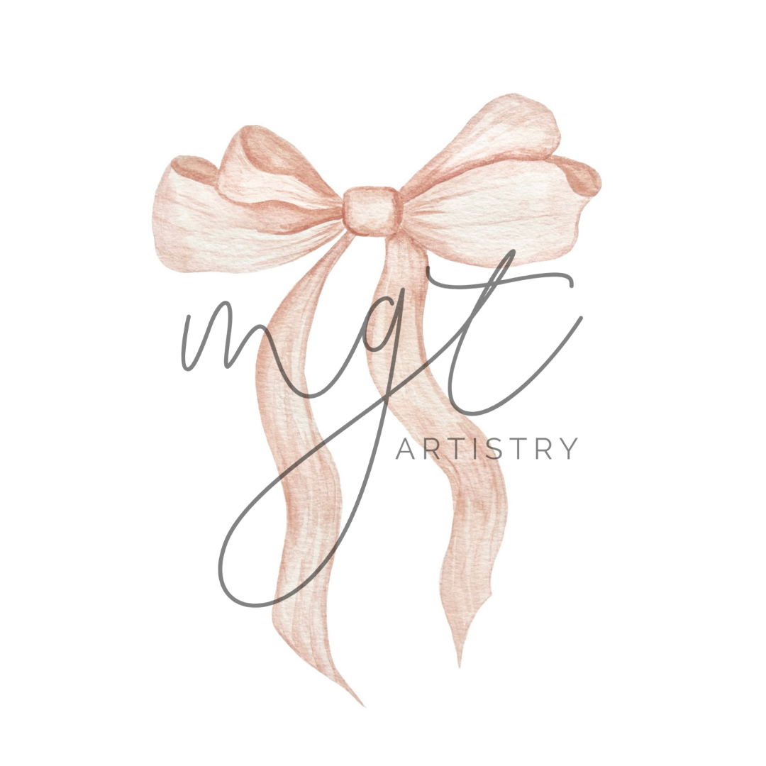 Bow Watercolor Print