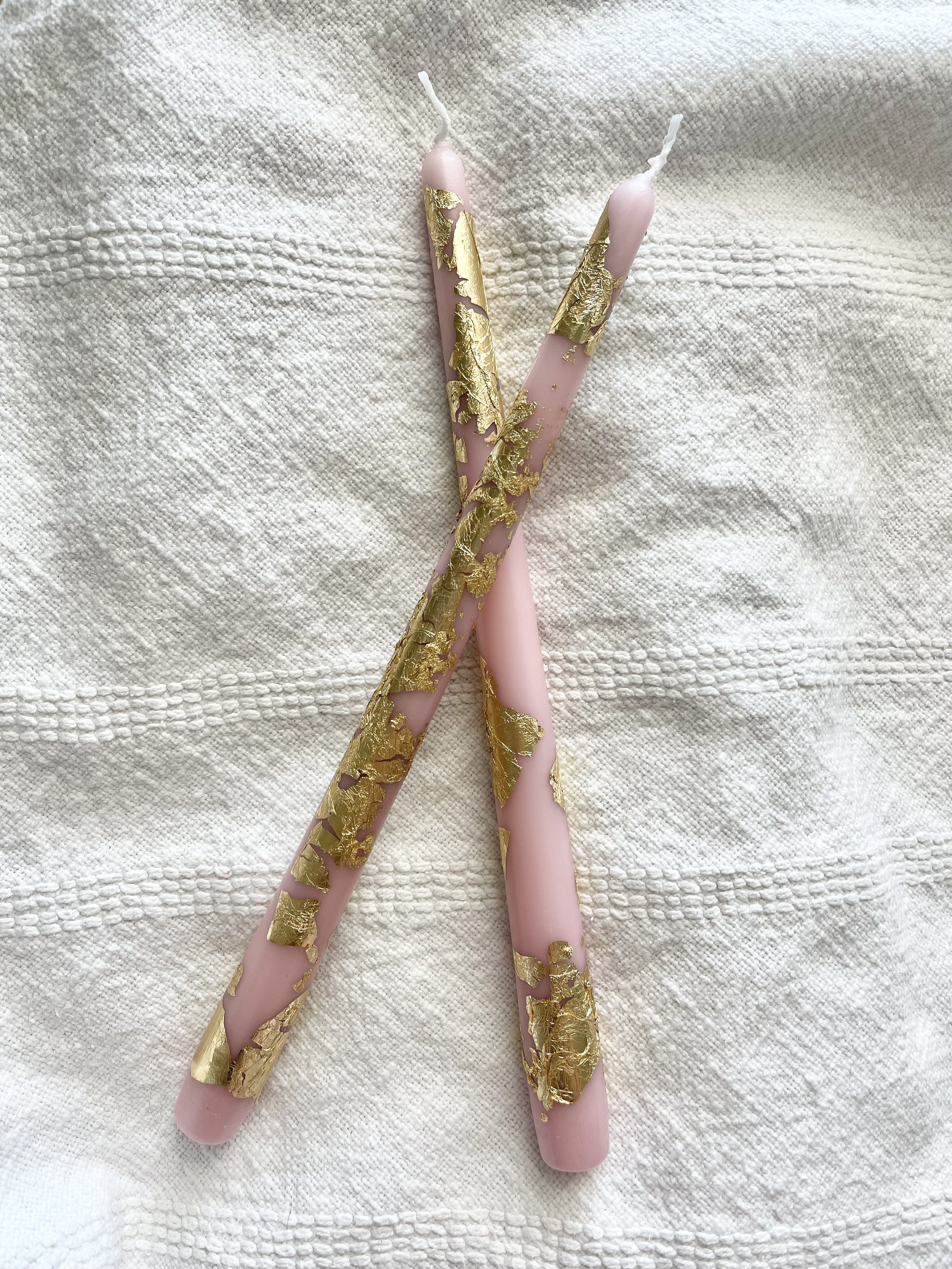 pink | gold leaf