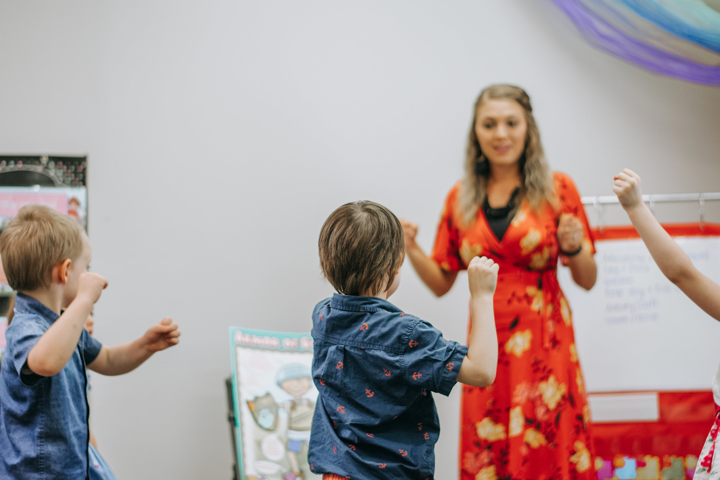 Children love Routine Poster