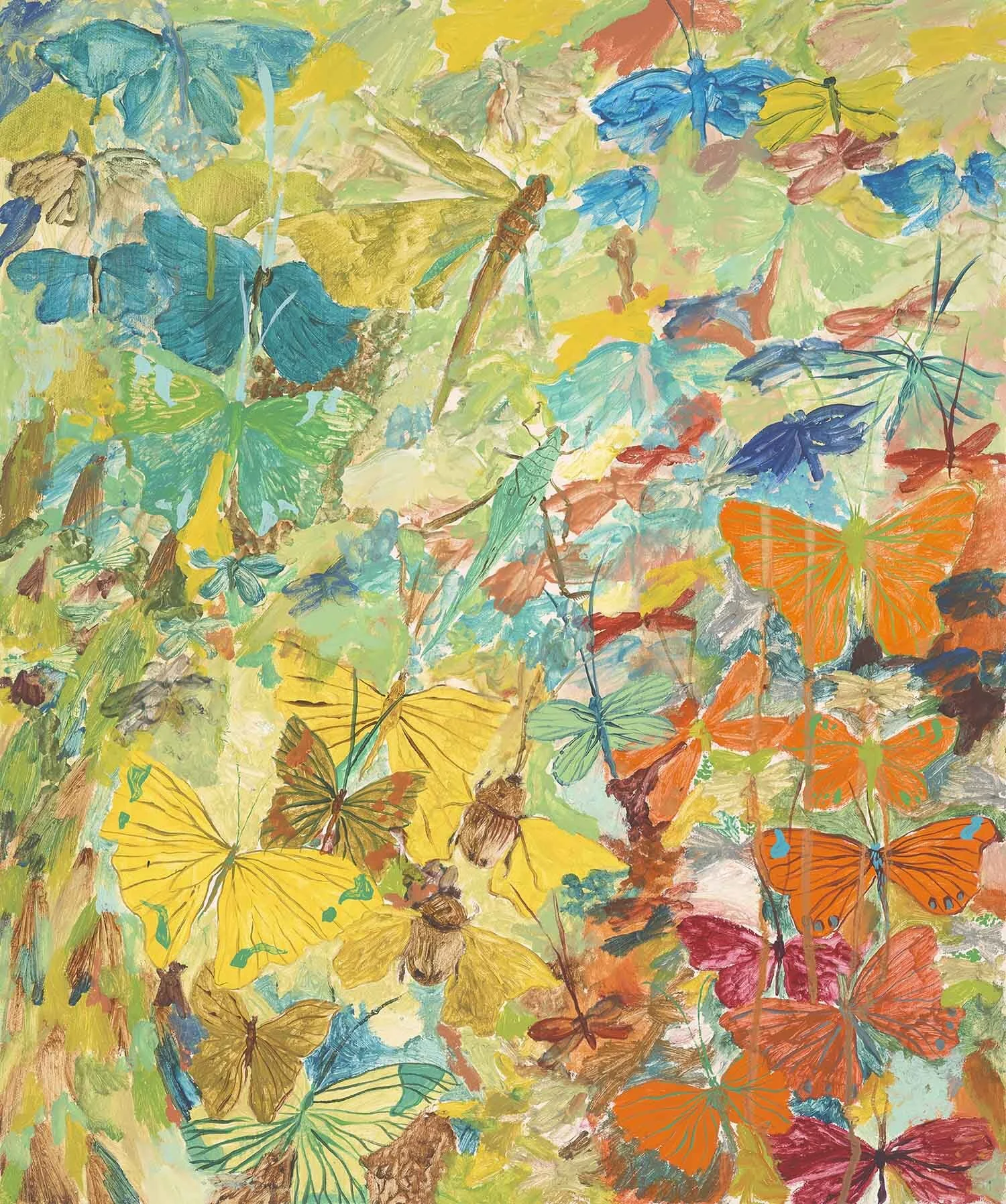 Swarm 02 oil on canvas 60cm x 50cm