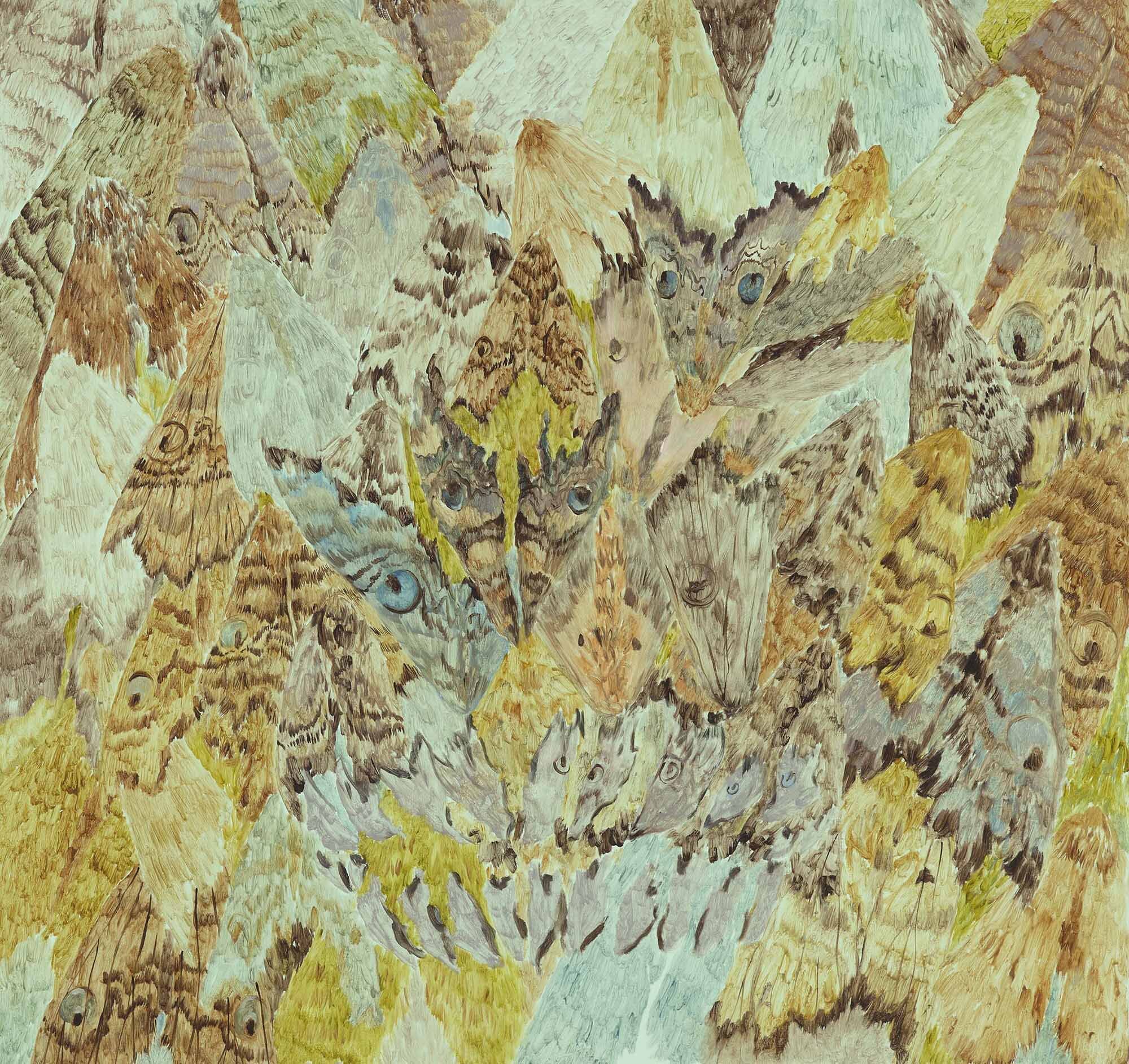 Swarm Portrait 03 100cm x 105cm