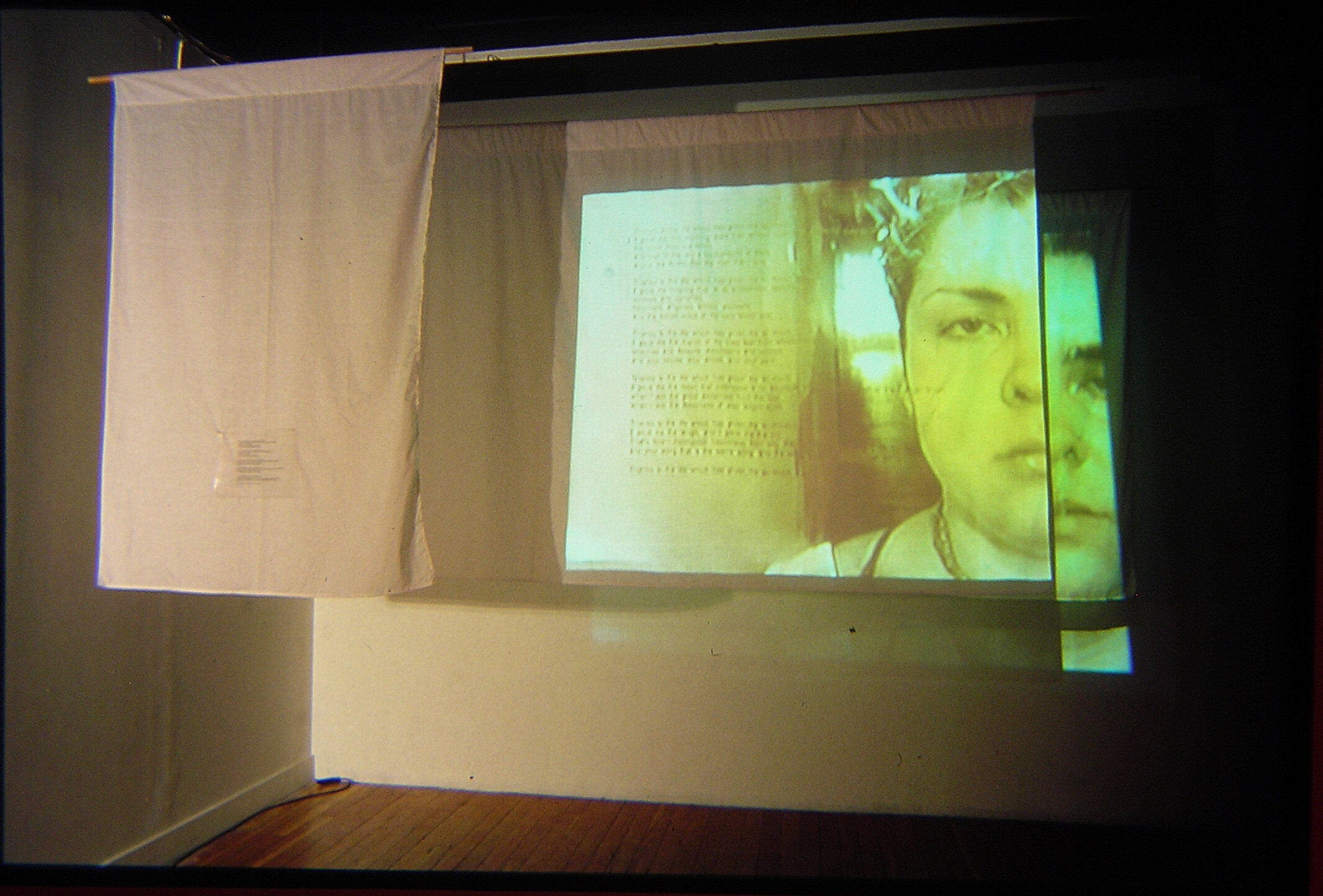 In Memory of the Living (video still);  July 2001;  single channel video;  no specific size