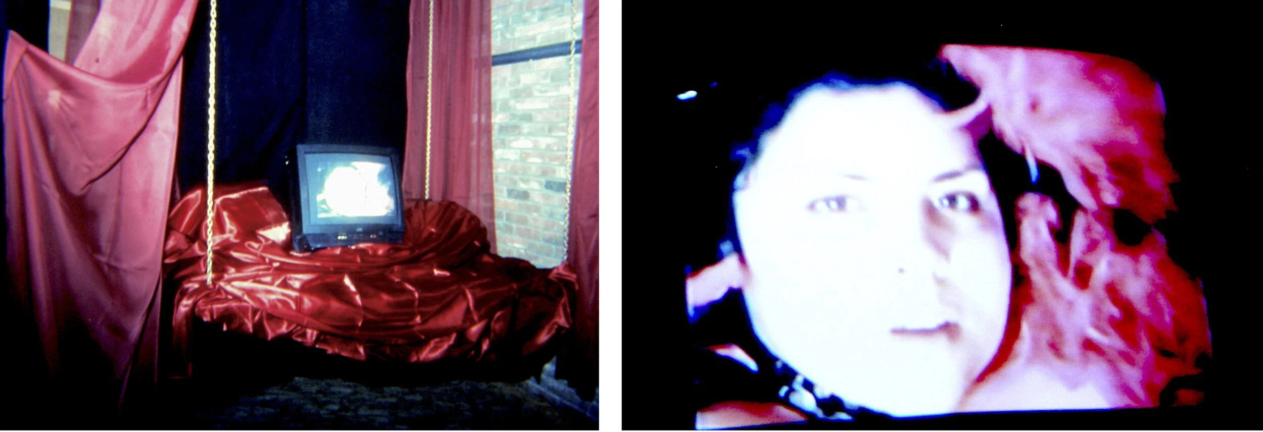 Courtesan's Throne; 2003; single channel video installation