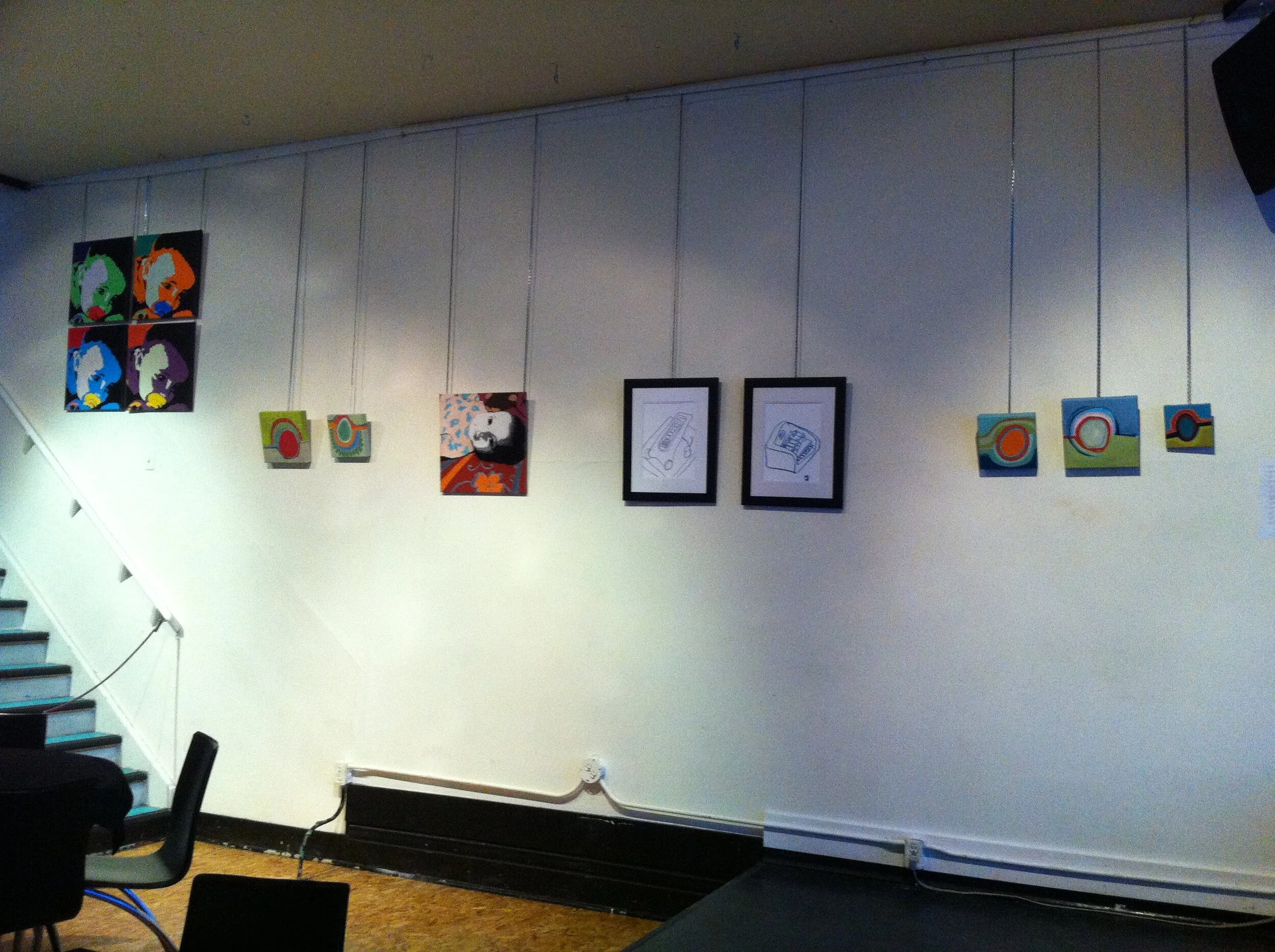 Afterbirth Installation Detail - West Wall, 2011