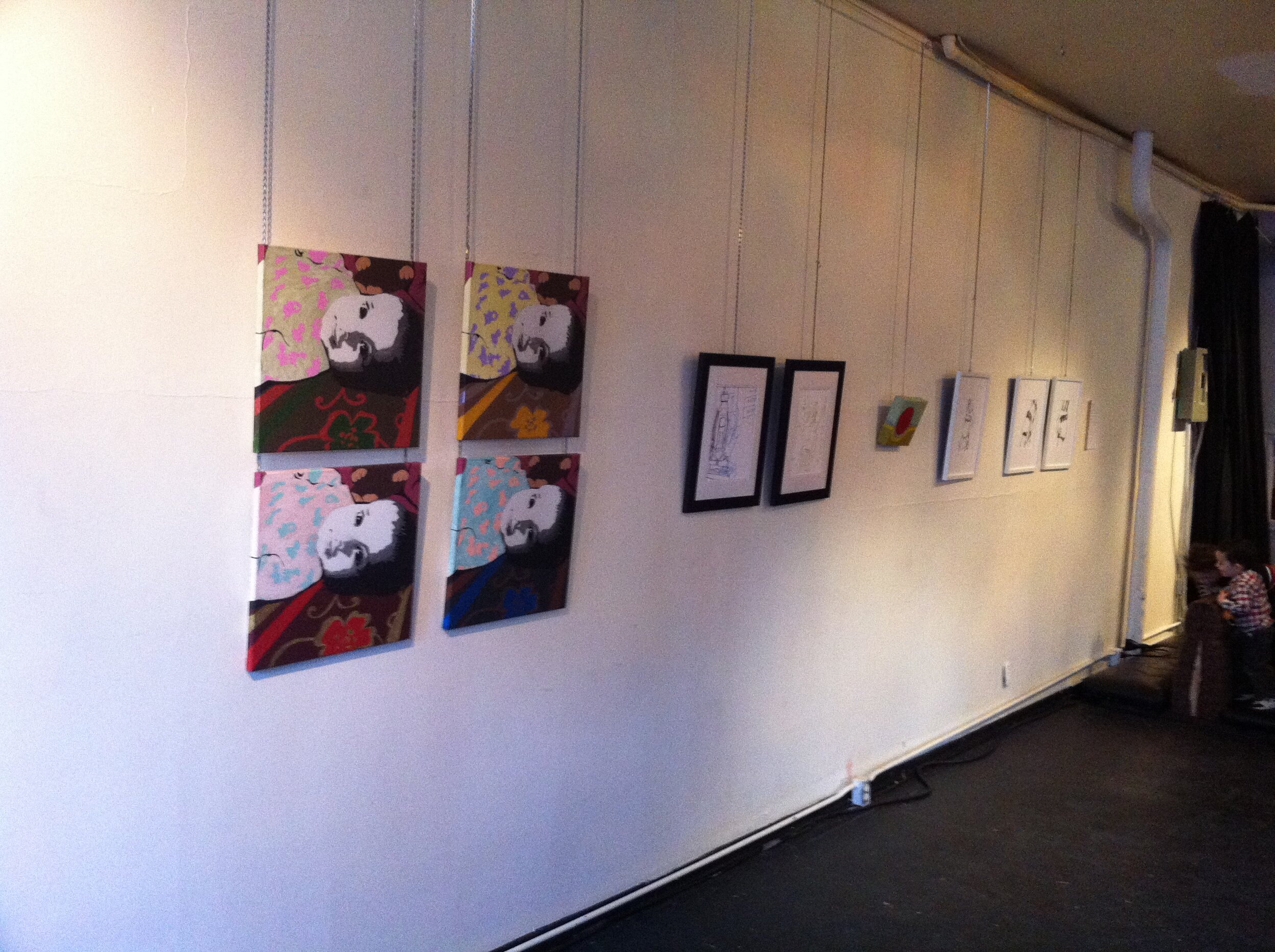 Afterbirth Installation Detail - East Wall, 2011