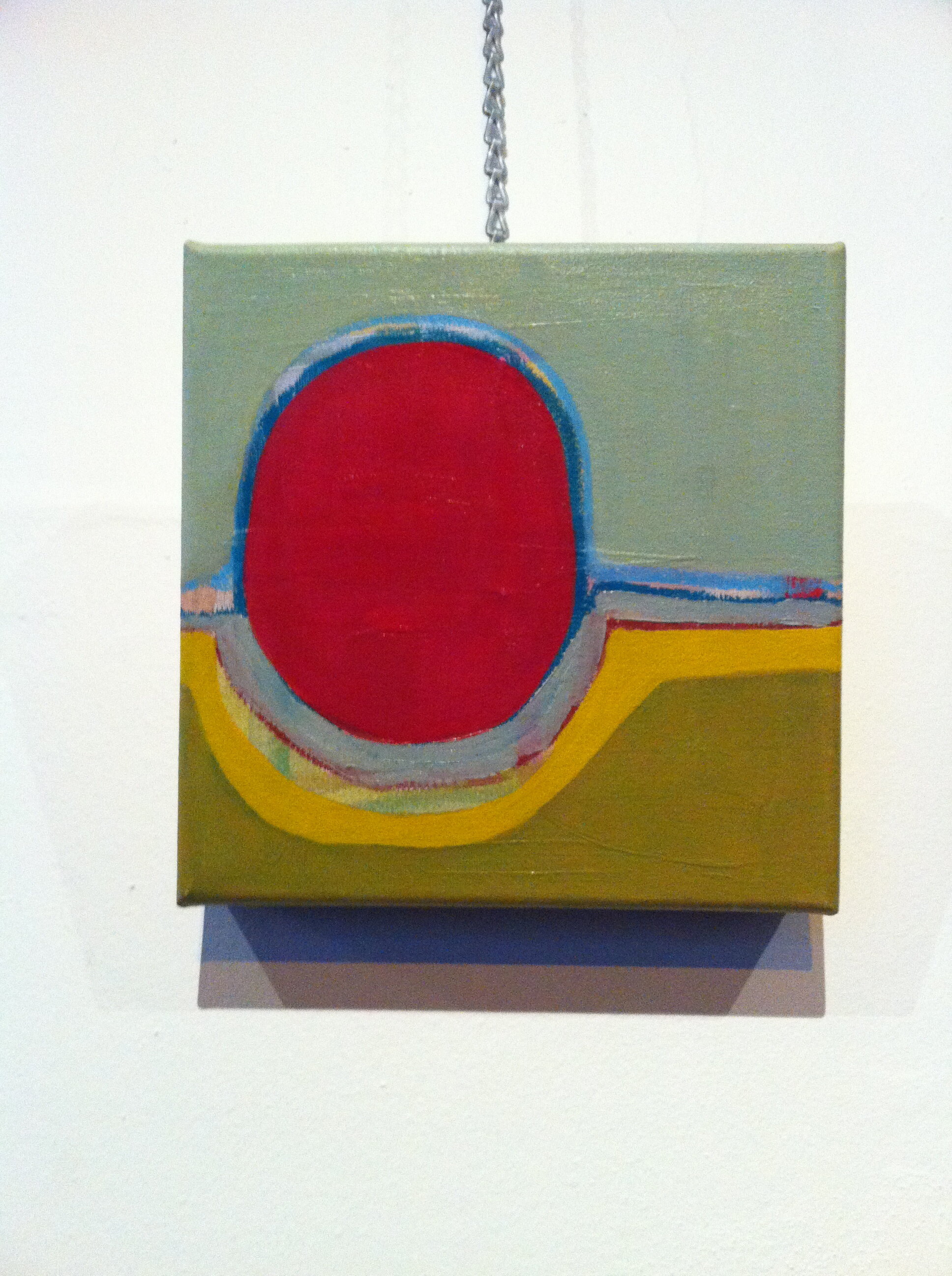 Untitled;  Horeczko Rusler;  
2007;  Oil stick, graphite, oil on canvas