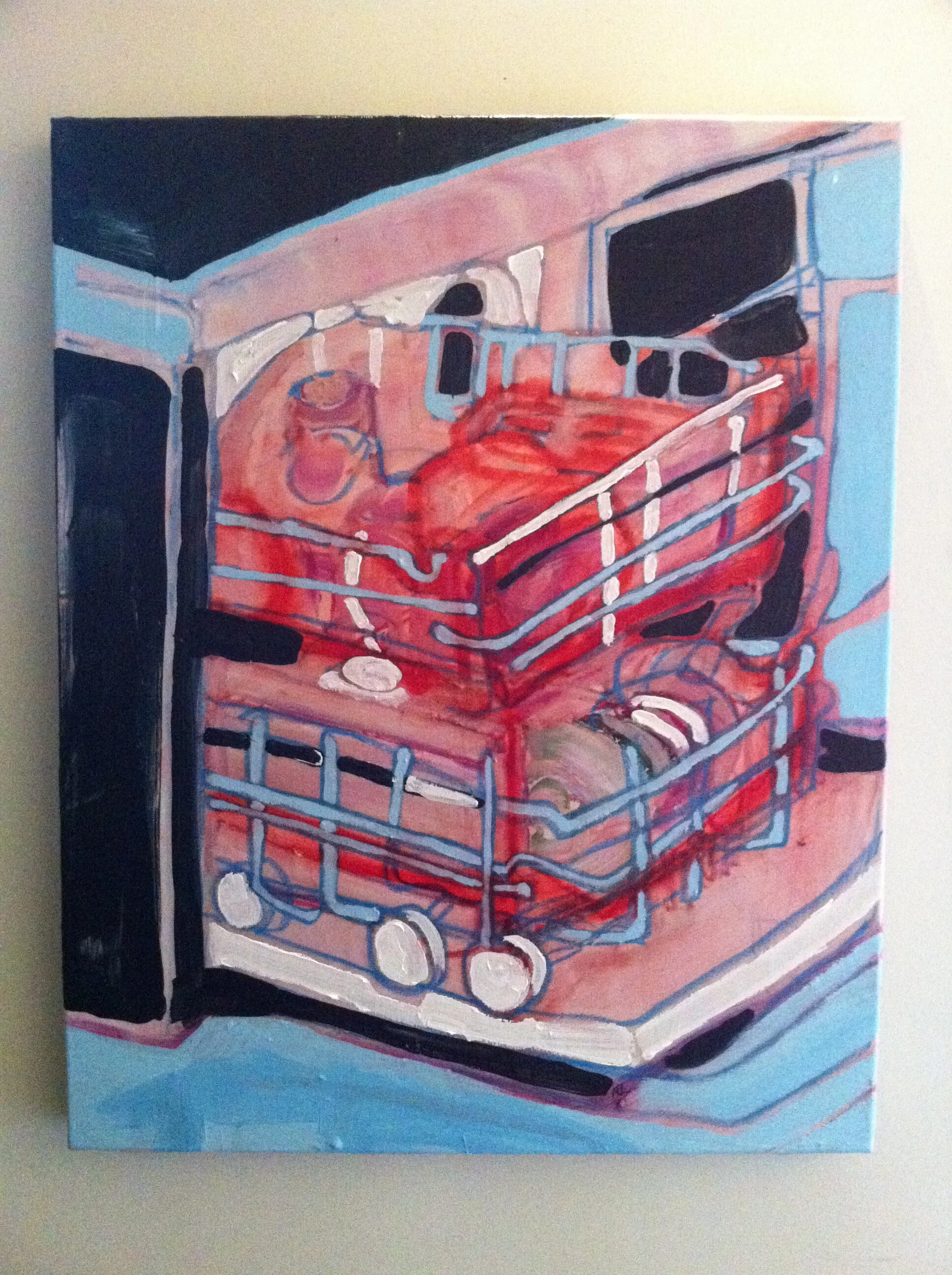 The General;  A.E. Lefebvre;  
2011;  Acrylic on Canvas