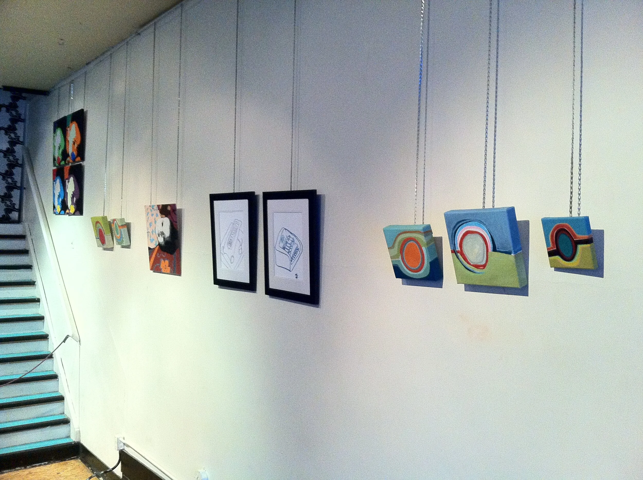 Afterbirth Installation Detail - West Wall, 2011