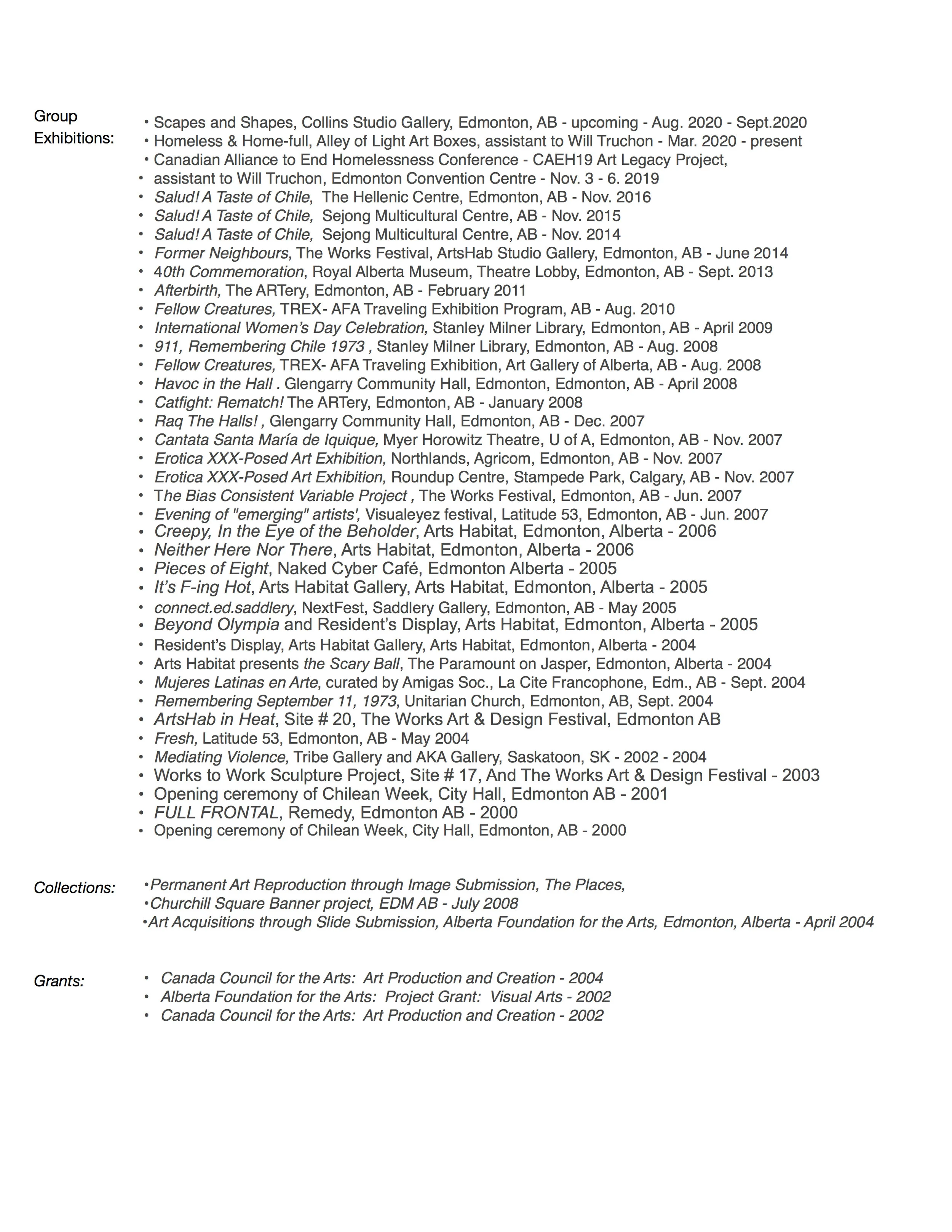 CV - page 3