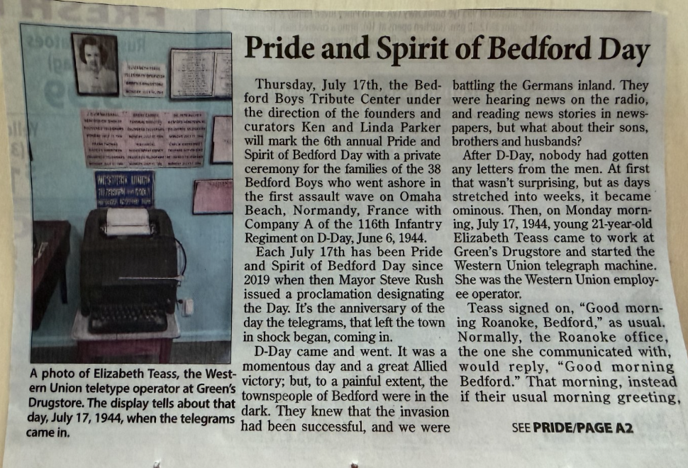 July 16th 2025 - Pride And Spirit Of Bedford