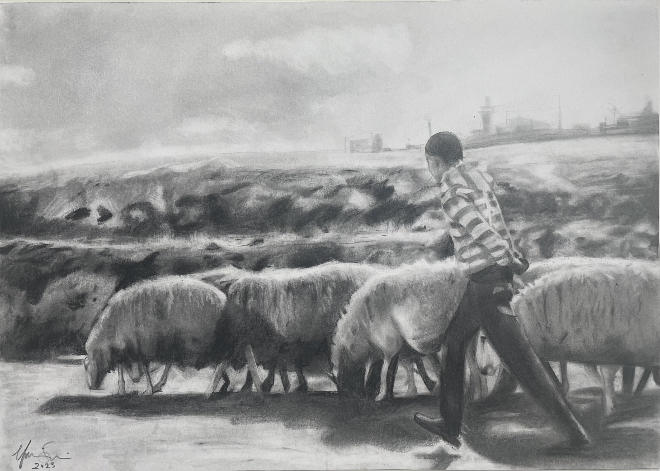 Should not shepherds take care of their flock? Ramallah, Palestine, 2023