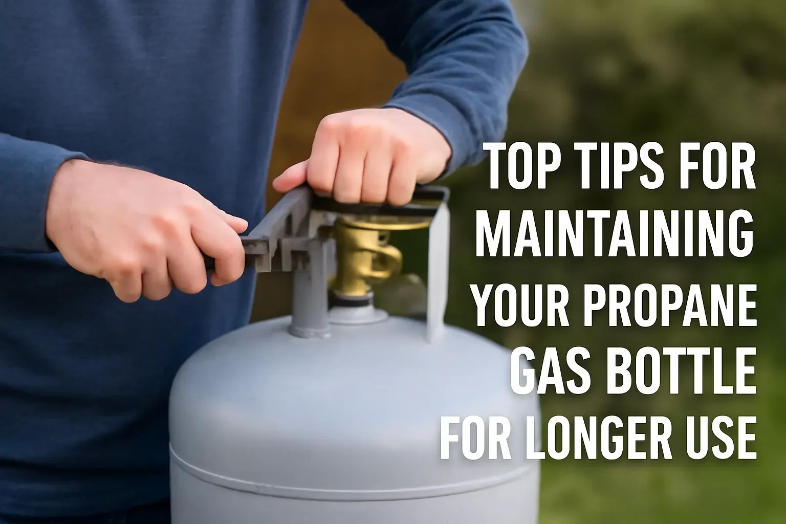 Top Tips for Maintaining Your Propane Gas Bottle for Longer Use