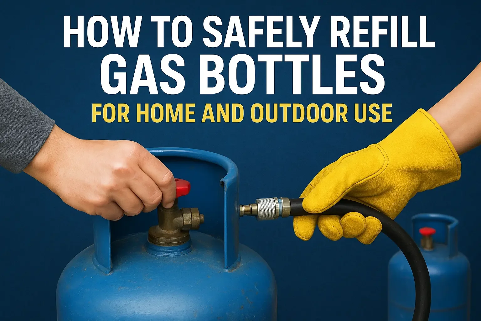 How to Safely Refill Gas Bottles for Home and Outdoor Use