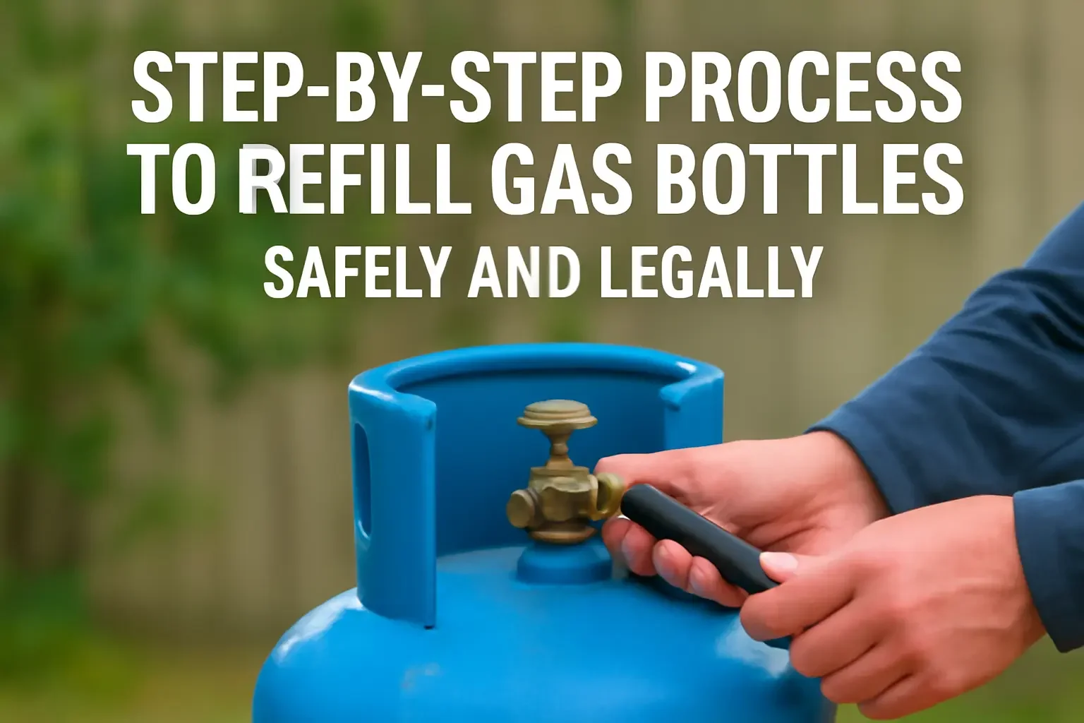 Step-by-Step Process to Refill Gas Bottles Safely and Legally