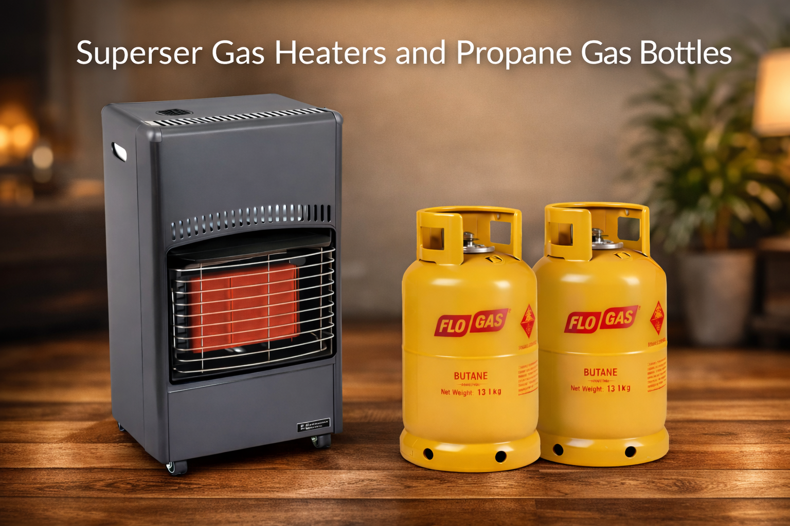 Superser Gas Heaters and Butane Gas Bottles&nbsp;