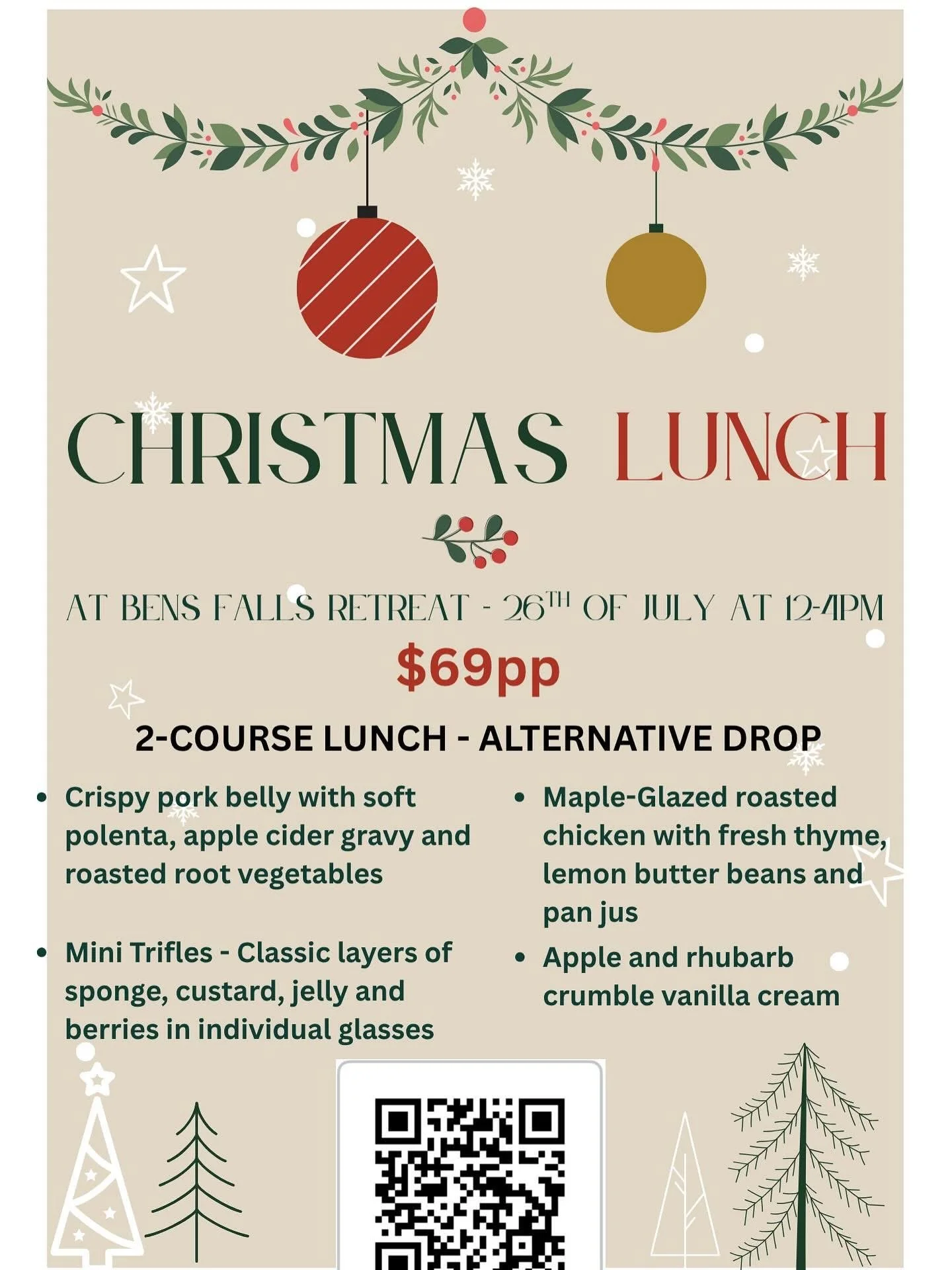 Christmas in July @ Ben's Falls Retreat