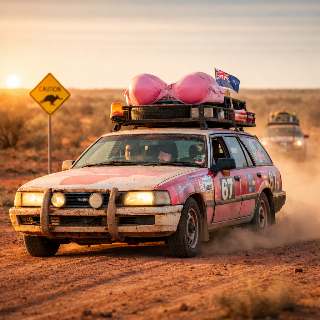 Shit Box Rally Fundraiser at Ben's Falls