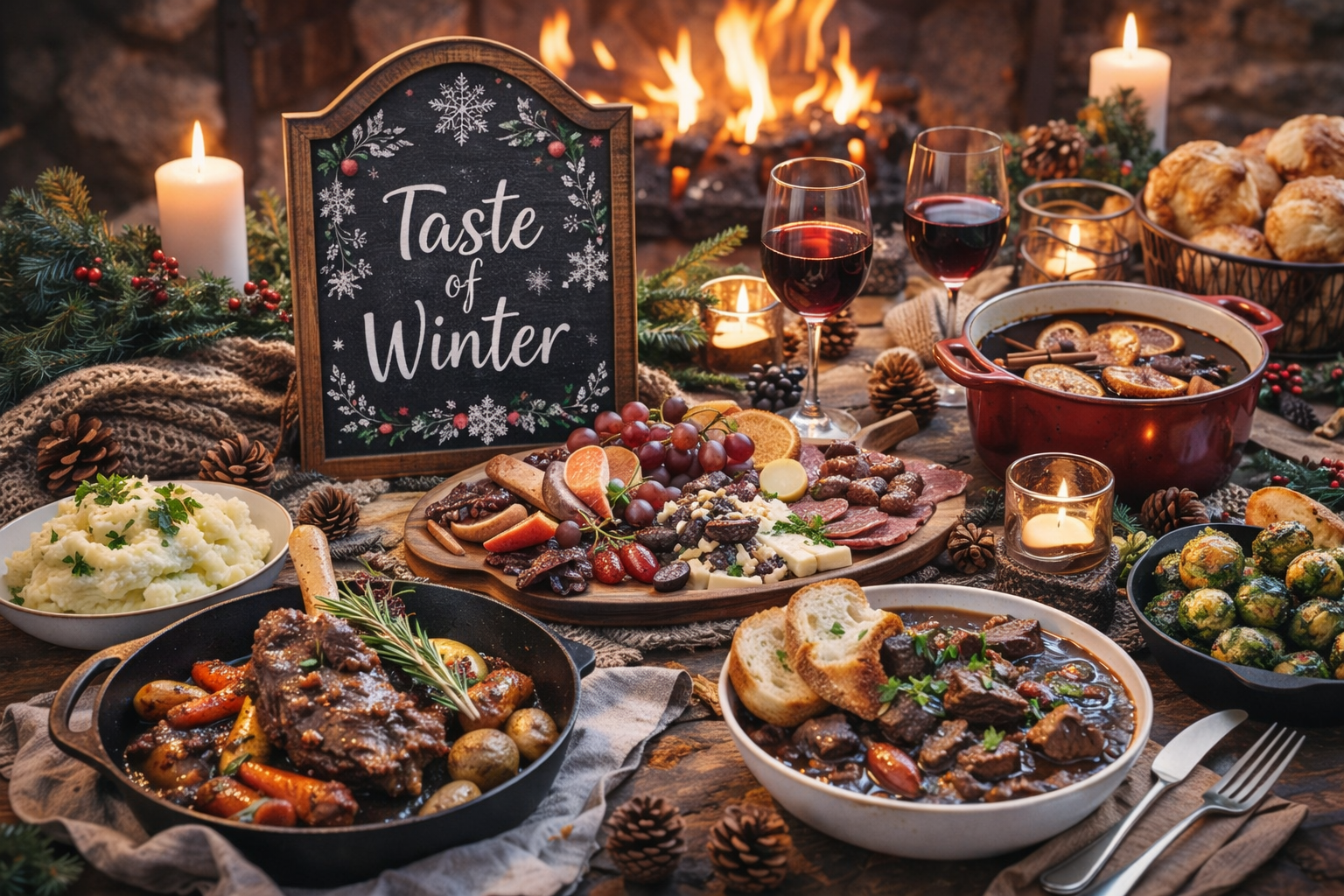Taste of Winter at Ben's Falls Retreat