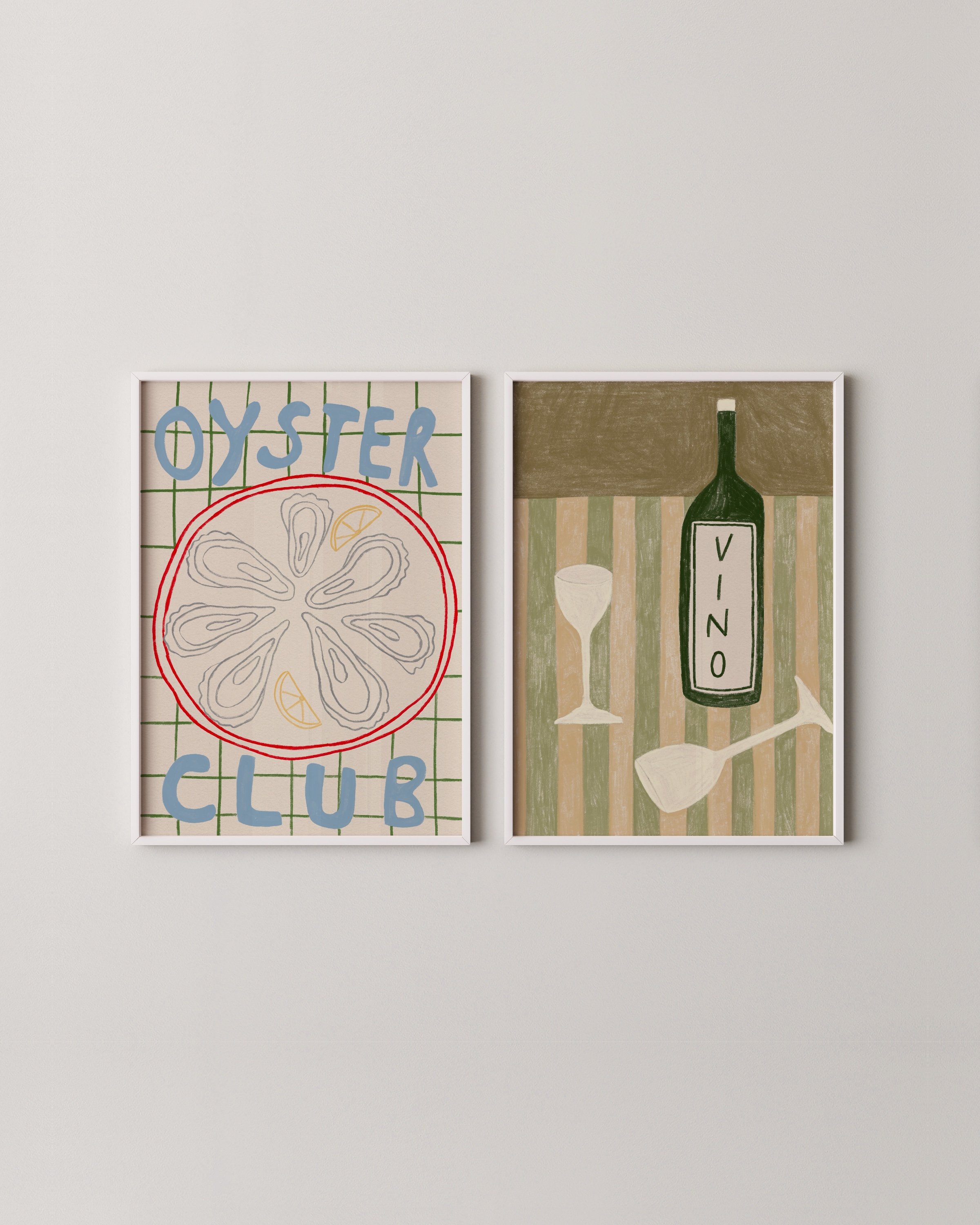 OYSTERS AND VINO PRINT EDIT. 2.11
