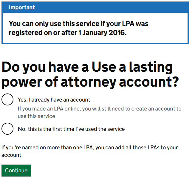 LPAs and Activation Keys: Part 2, A step by step guide to accessing a ...