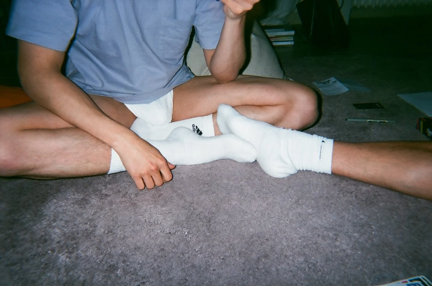 spend time with friends in socks 

#godsandboys #hibernation #homealone