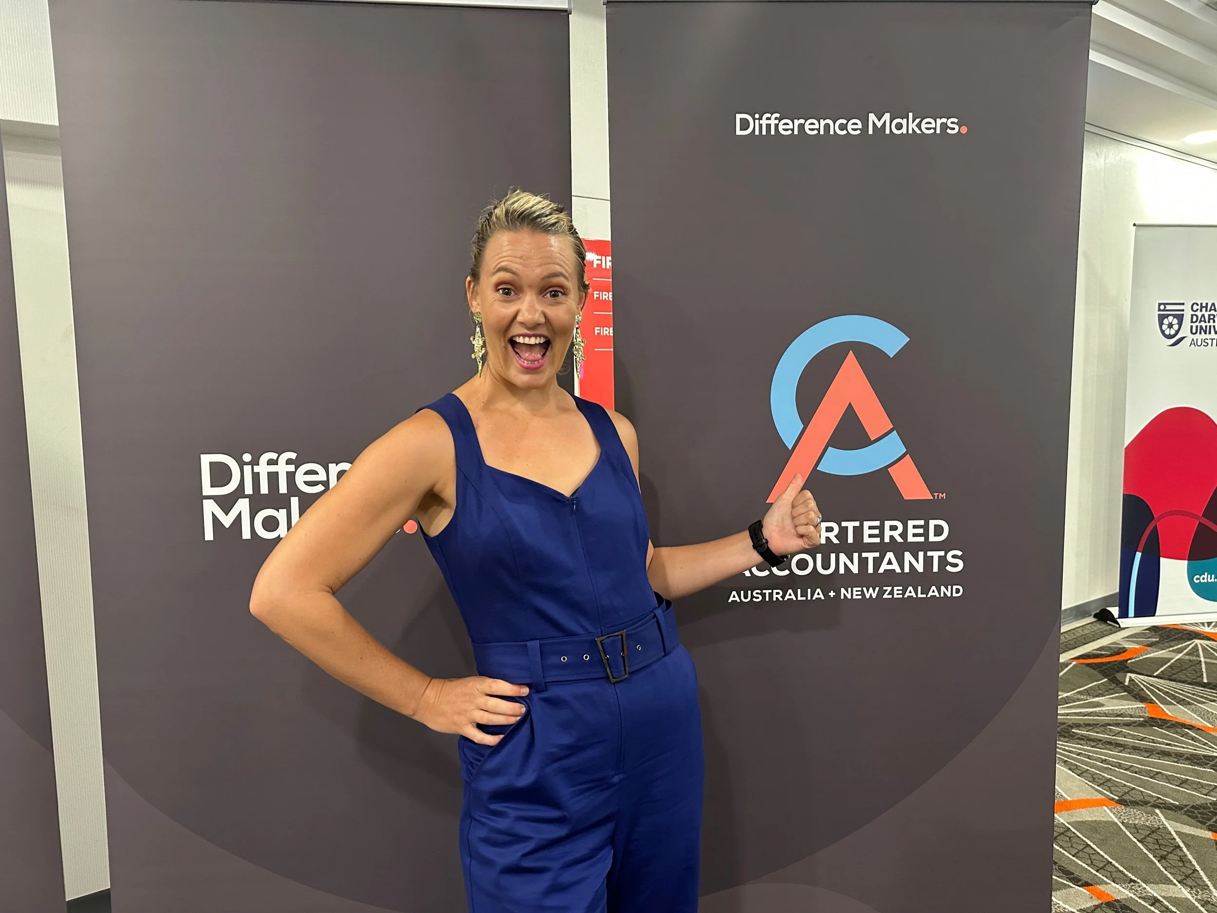 MCing NT Forum for accountants