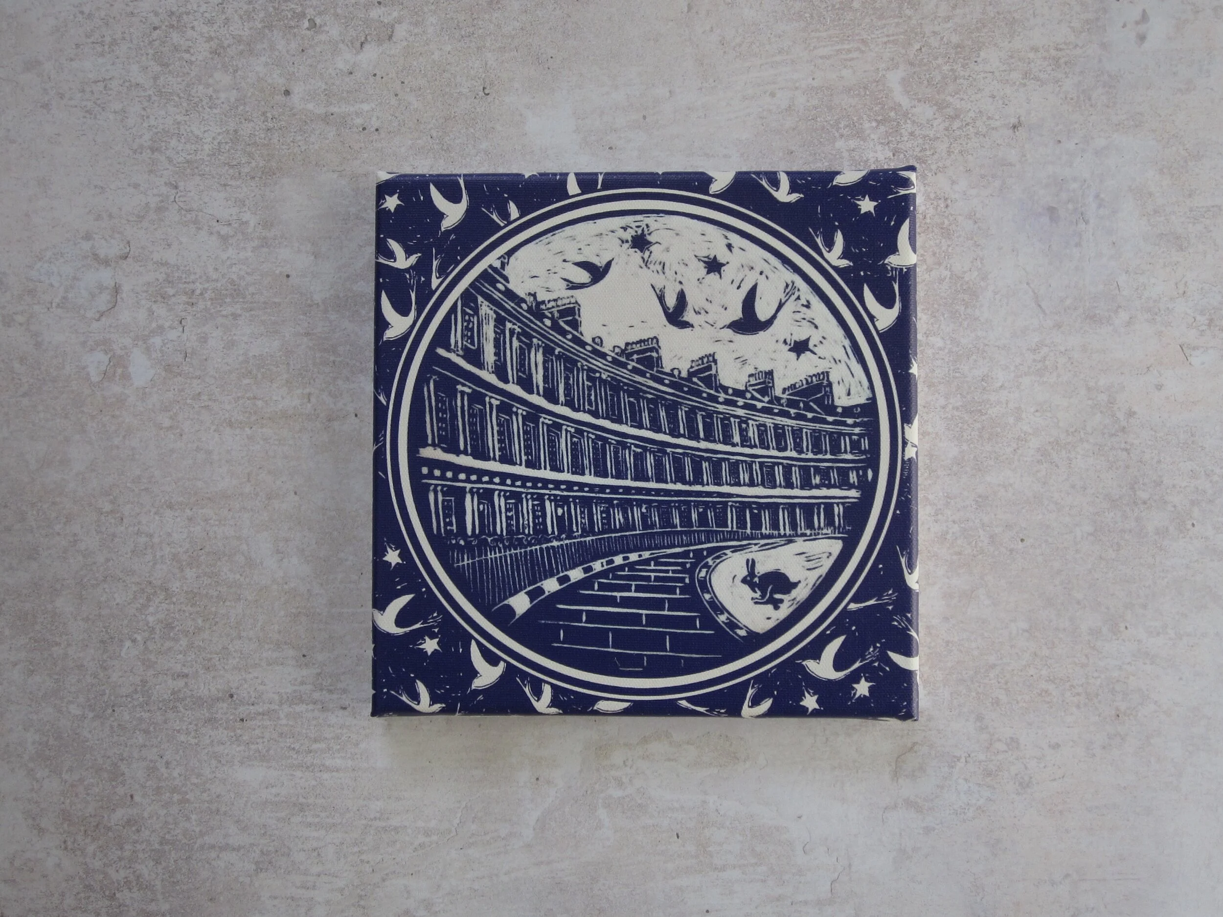 The Circle, Bath Canvas Print