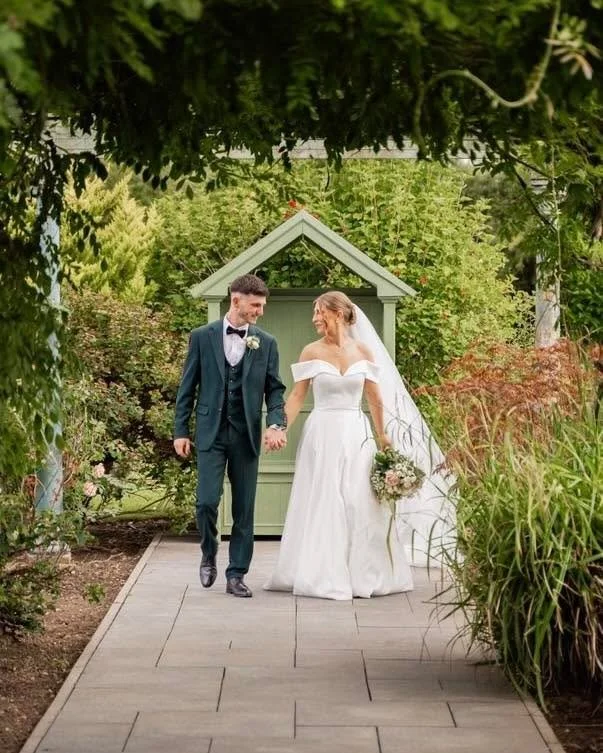 How stunning&hellip;🤍✨

Our beautiful bride Elly looks absolute perfection in her Saffron dress! Your photos are gorgeous. Congratulations to you both, we hope you had the most incredible day 🫶

#ideasforbrides #bridevibes #bridestyle #realbrides #