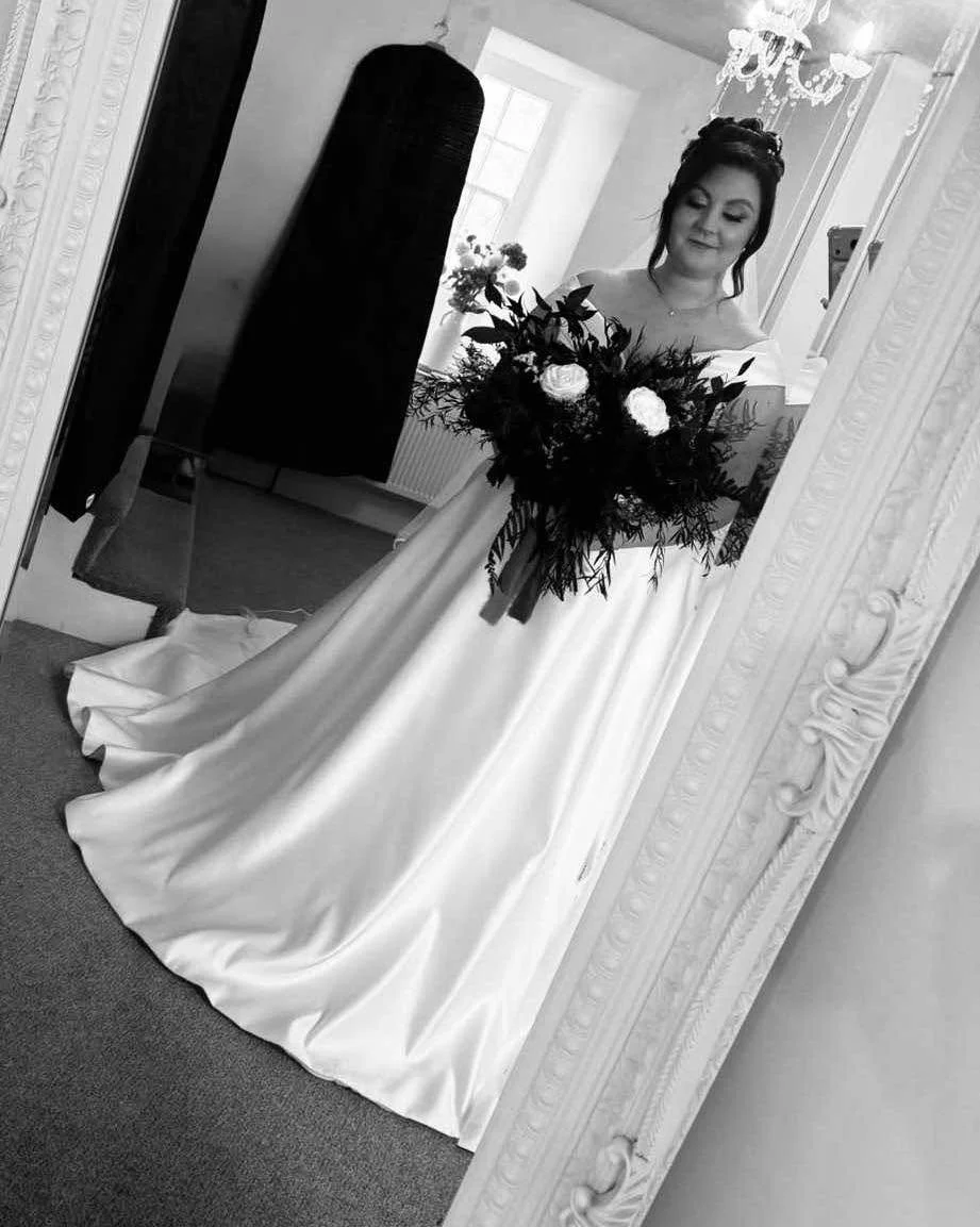 Just married! 🤍

Huge congratulations to our stunning bride Charlotte on her beautiful wedding day. Thank you for choosing one of our dresses &mdash; you looked incredible and we loved being part of your bridal journey.

Wishing you both a lifetime 