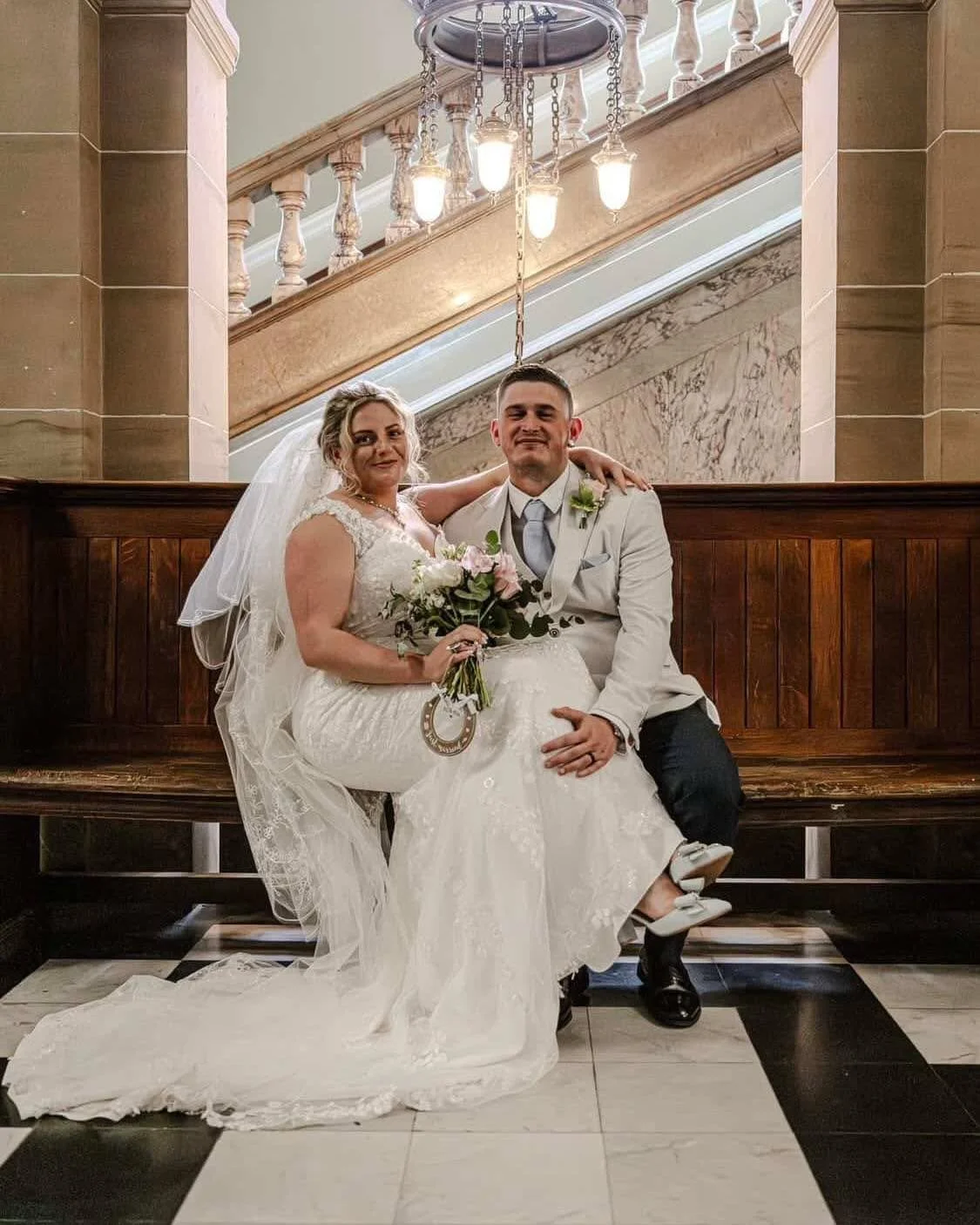 Congratulations 🥳✨

Our beautiful bride Grace looks so perfect in her dress. Congratulations to you both. Grace, you look so stunning and your photos are beautiful. We are so glad you had the best day! 🤍

#ideasforbrides #bridevibes #bridestyle #re