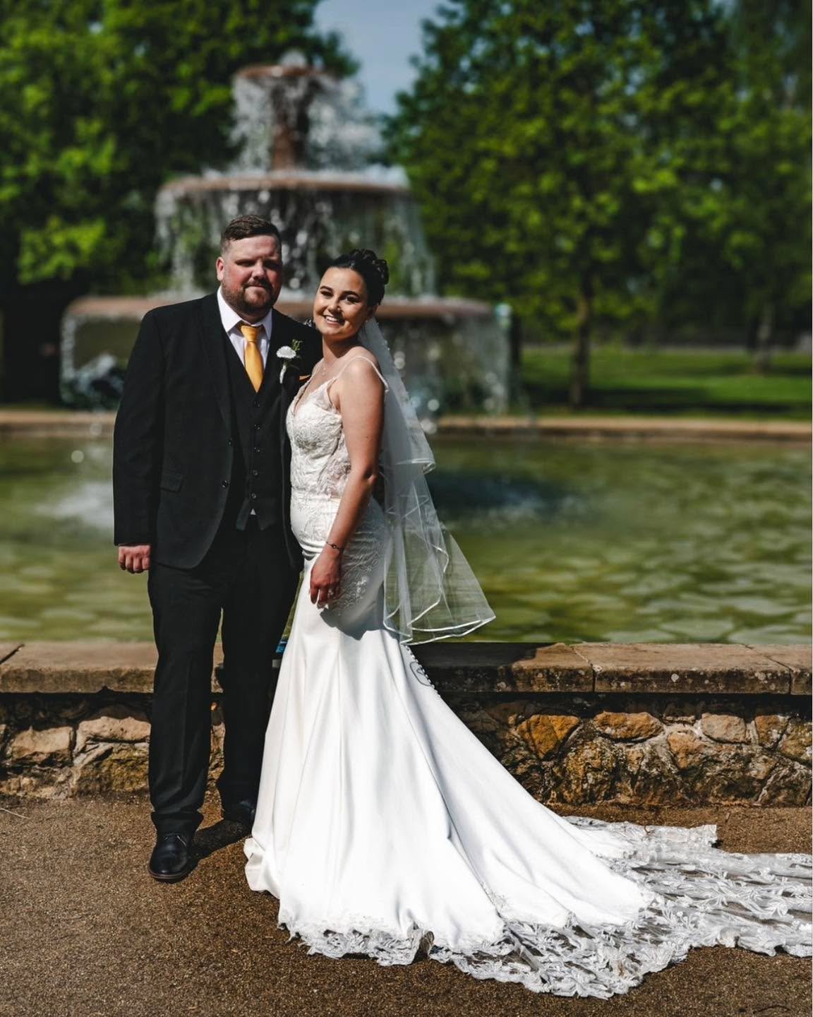 Mr &amp; Mrs! 🤍✨

Congratulations to you both! Our beautiful bride Amy looks stunning in her dress. We are so glad you both had the most amazing day 🫶

#ideasforbrides #bridevibes #bridestyle #realbrides #justmarried #justmarried❤️ #realweddings #r