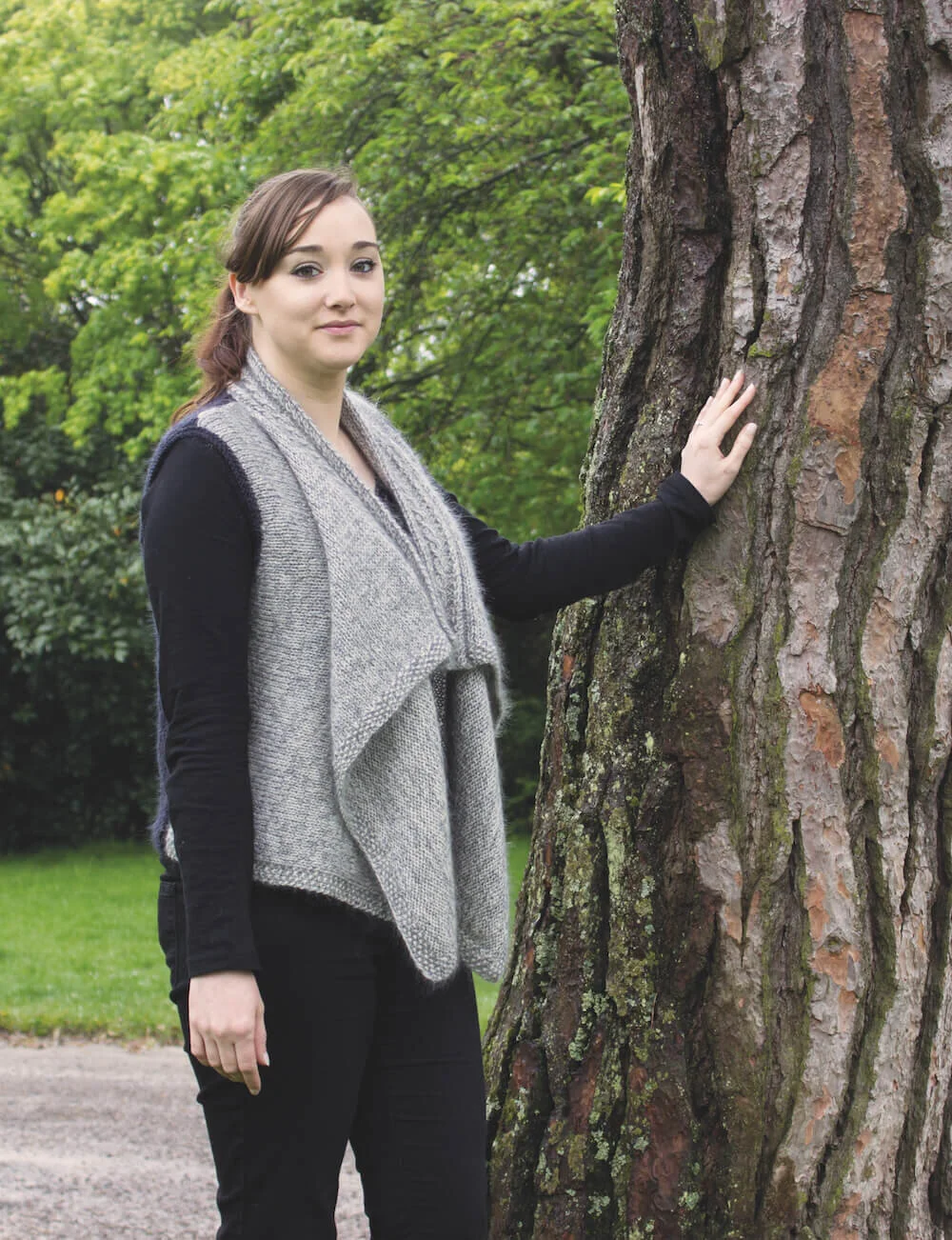 Birch Gilet knitting pattern by Donna Jones