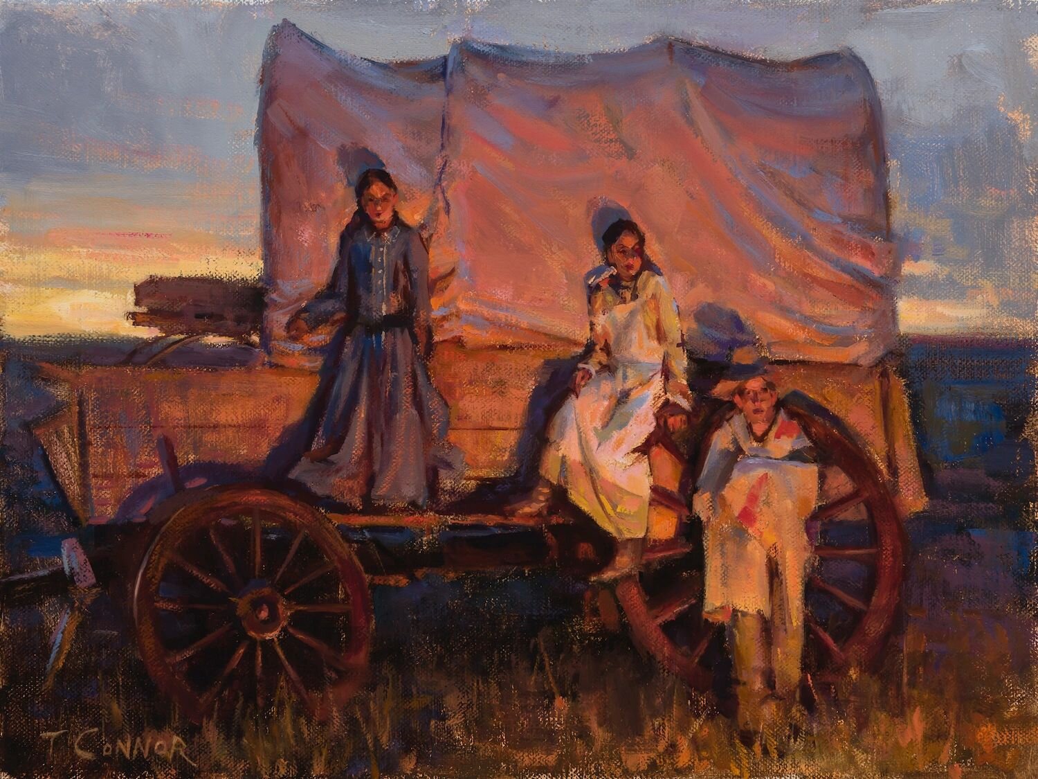 Mesmerized , 9"x12", Oil, SOLD