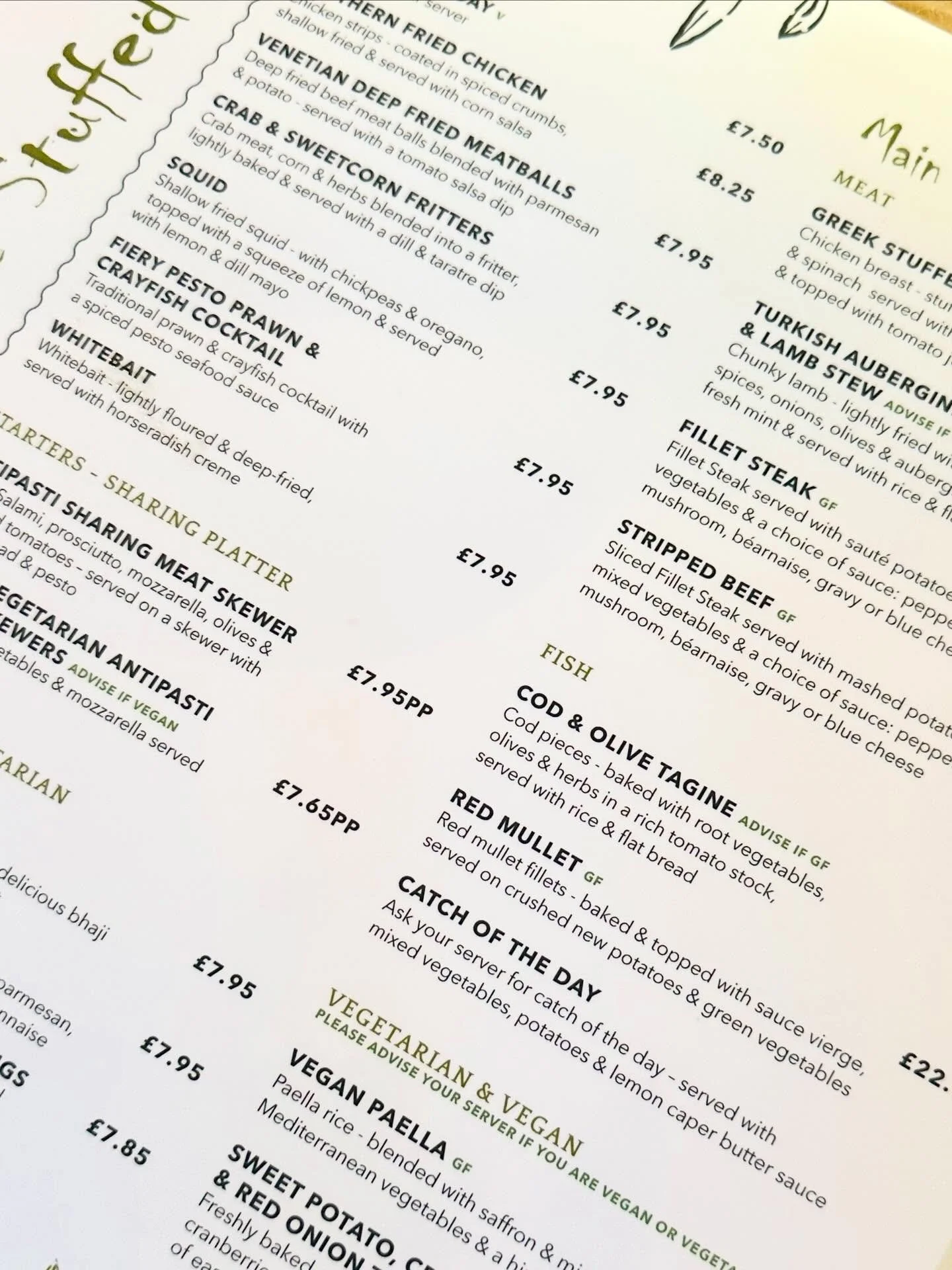 Another season&hellip;. A new menu..! Pop in - goes live later this week..! 🍽️🥂