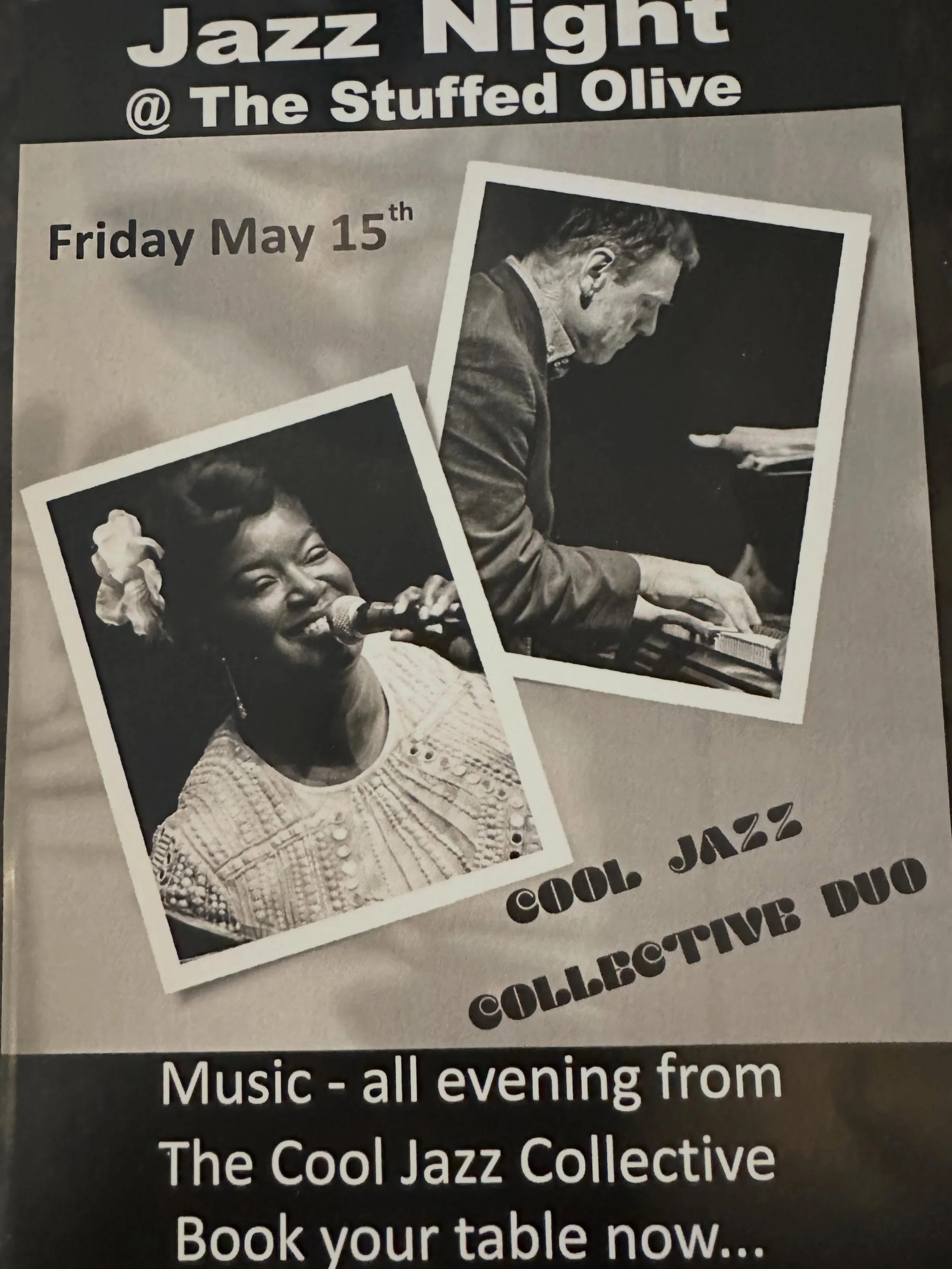 🆘 Don&rsquo;t forget to book your table this Friday &amp; listen to the Cool jazz collective&hellip;. Hope to see you there&hellip; book online&hellip; ☎️ or DM&hellip;. 01604 631631 🎹🎤🥂🍽️