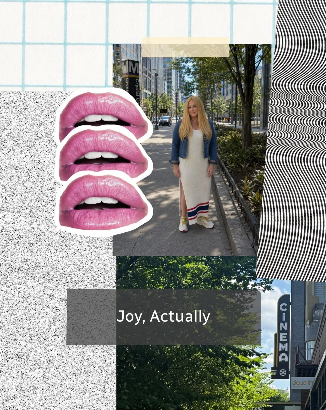 Joy, Actually. 🤍💠

Not the big, life-changing kind.

The kind that looks like 🎬 movie dates, 🥐 brunch dates, ☀️sunshine, 📕 good books, and a 🐈&zwj;⬛ cat who thinks he&rsquo;s part of the entertainment.

The kind that&rsquo;s easy to overlook if