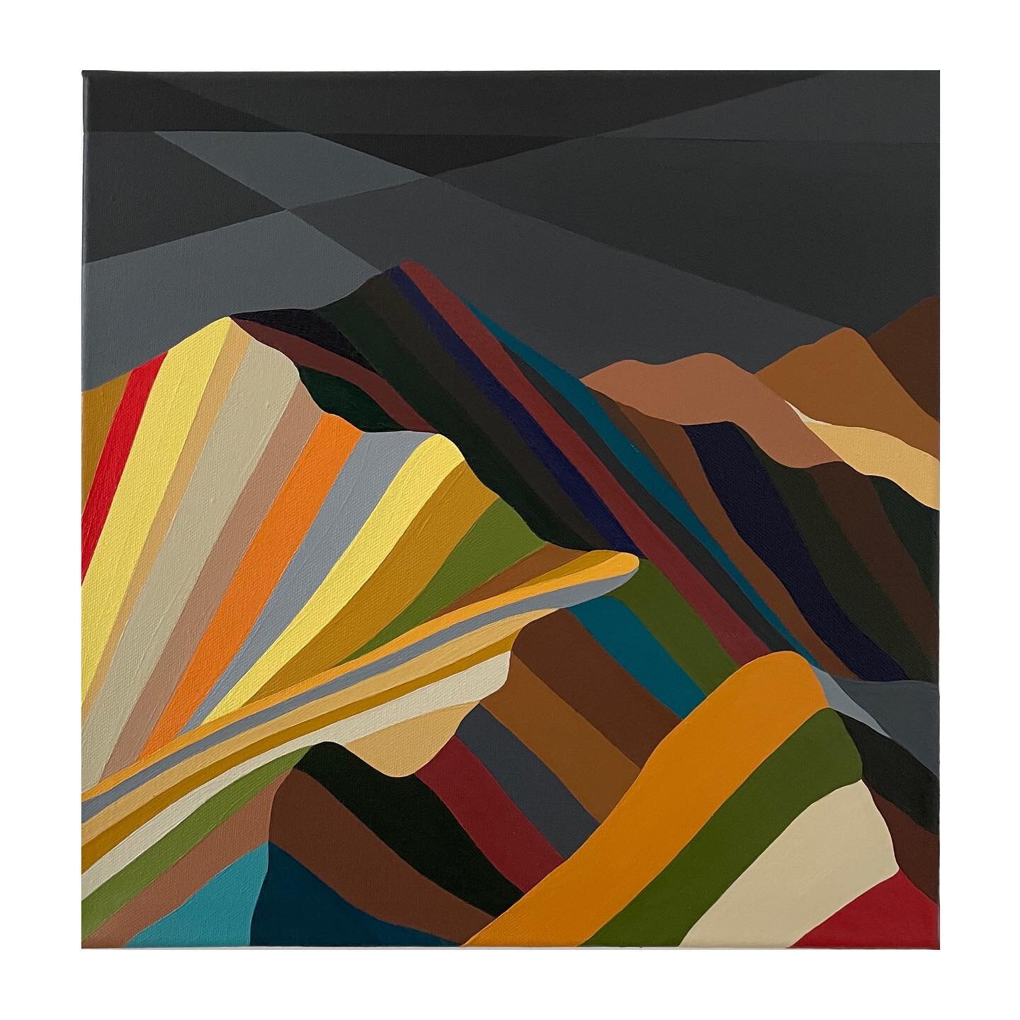 &lsquo;Time Moves Slow&rsquo; 
Acrylic on canvas I 40 x 40 cm

This new painting will be available for purchase on my website this week!
.
.
.
#abstractart #abstractpainters #abstracted #visualartist #landscapepainting #acryliconcanvas #abstractlands
