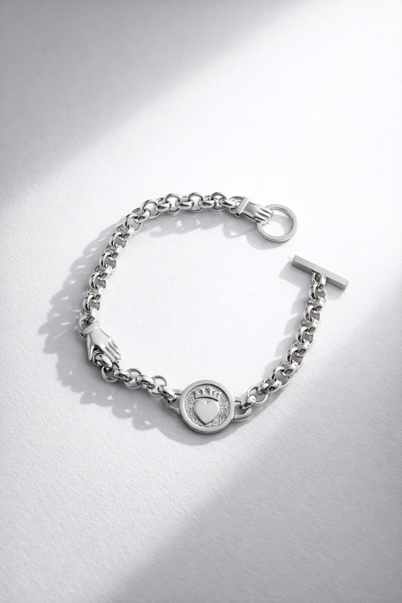 Claddagh Bracelet Silver