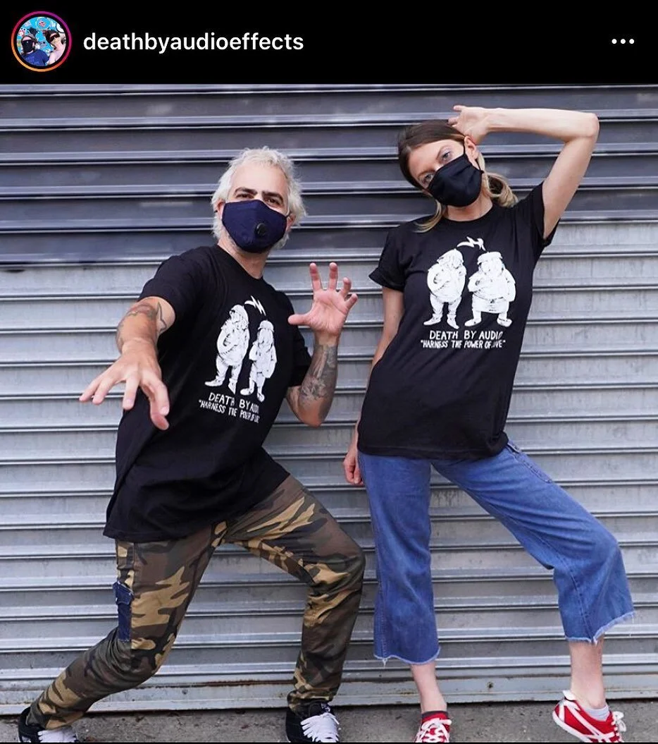 Get that new @deathbyaudioeffects tee!  More info on how to buy on their page 💫