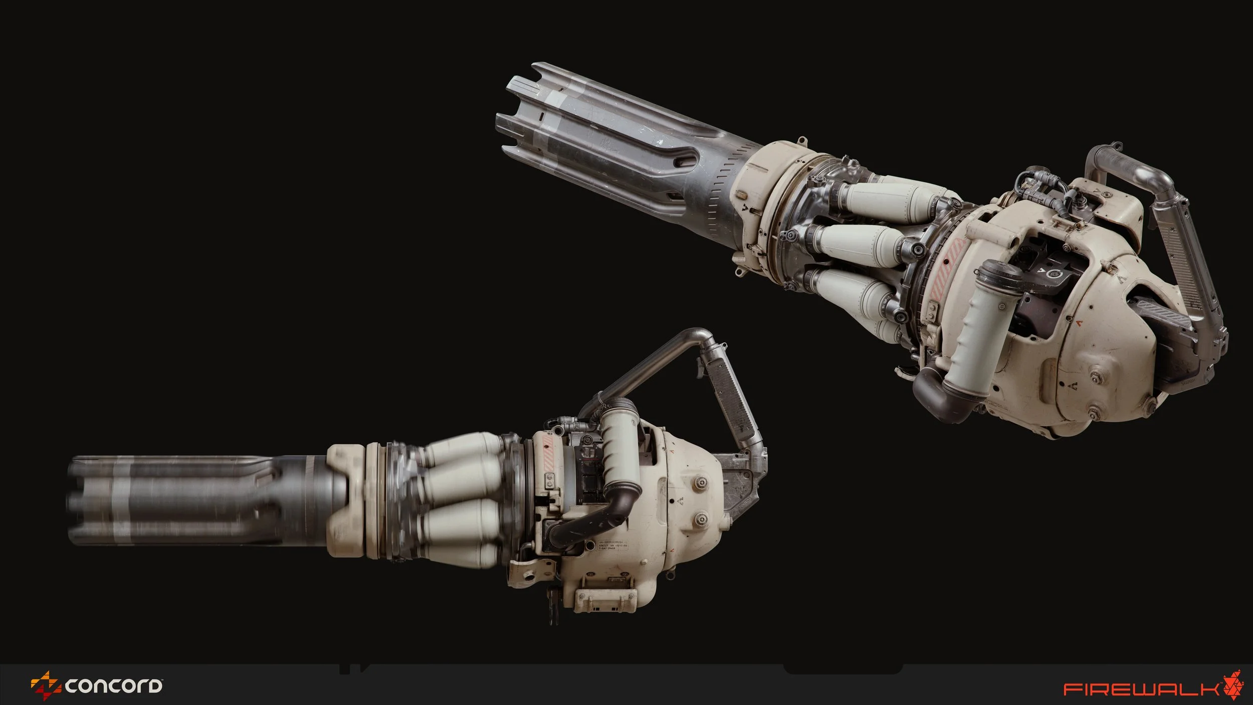 Weapon  concept design done for a scifi game concord