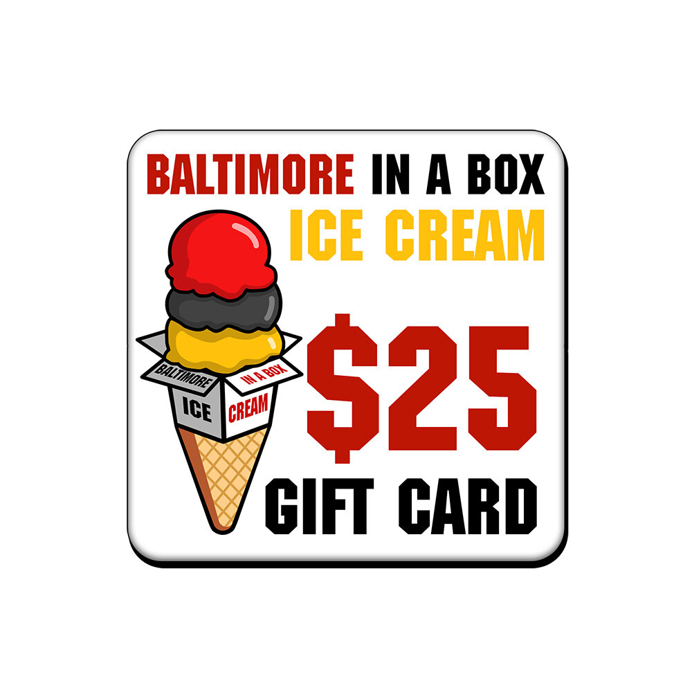 Ice Cream Shop — Baltimore in a Box Ice Cream